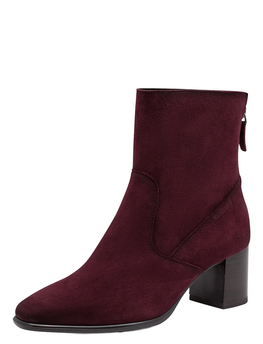 Tamaris - Women Boots - stiefeletten mit absatz - burgundy - 0