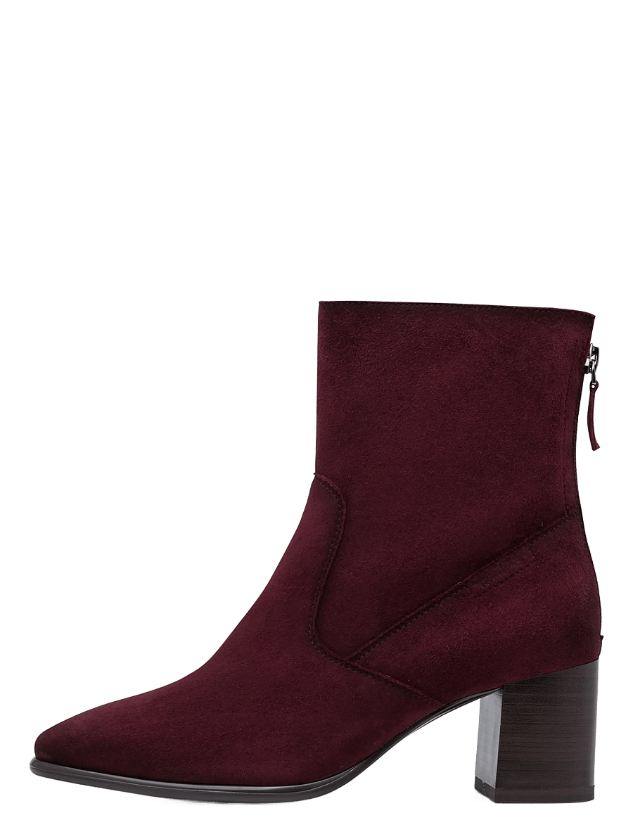 Tamaris - Women Boots - stiefeletten mit absatz - burgundy - 1