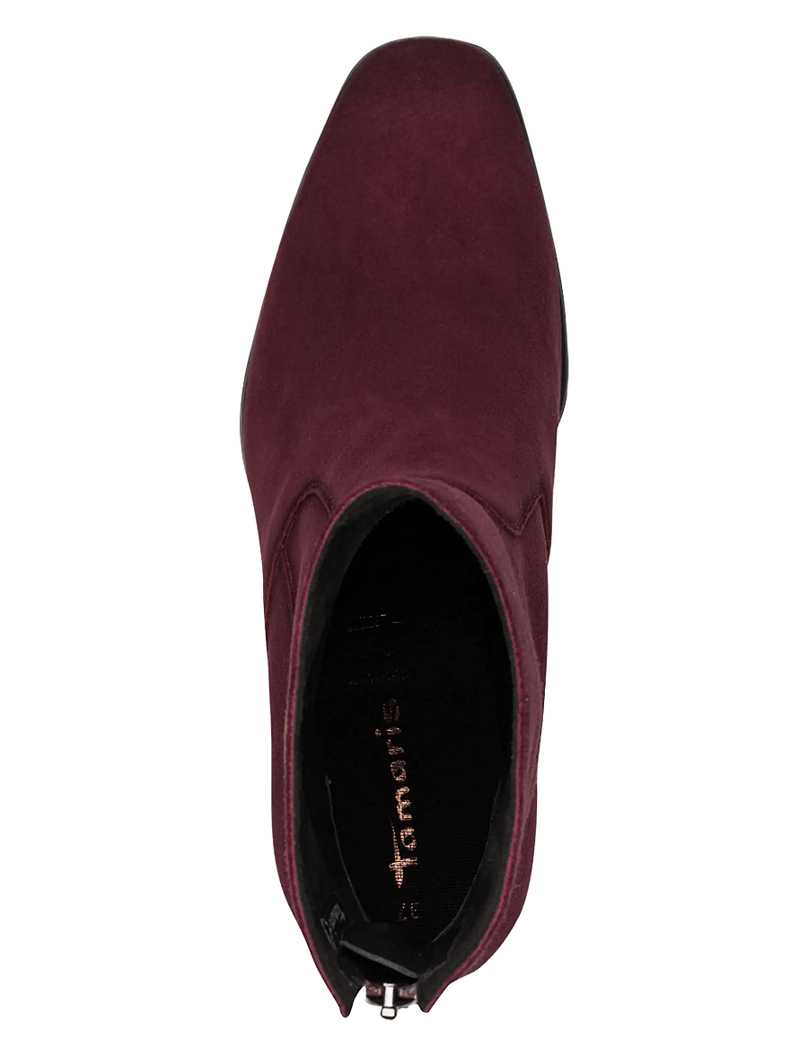 Tamaris - Women Boots - stiefeletten mit absatz - burgundy - 4