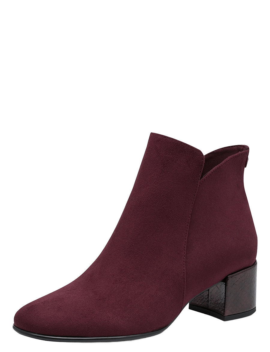 Tamaris - Women Boots - stövletter - burgundy comb - 0