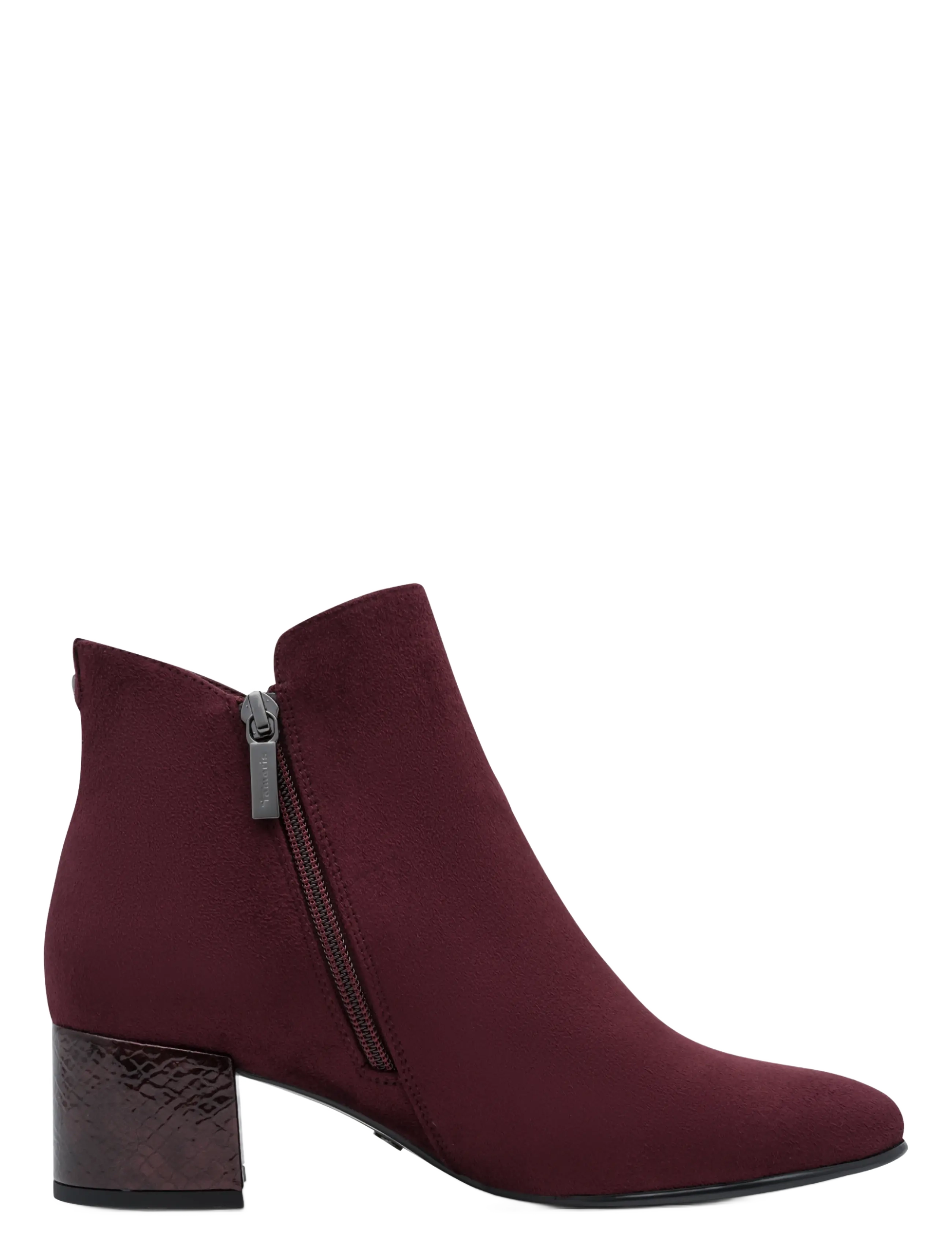 Tamaris - Women Boots - stövletter - burgundy comb - 2
