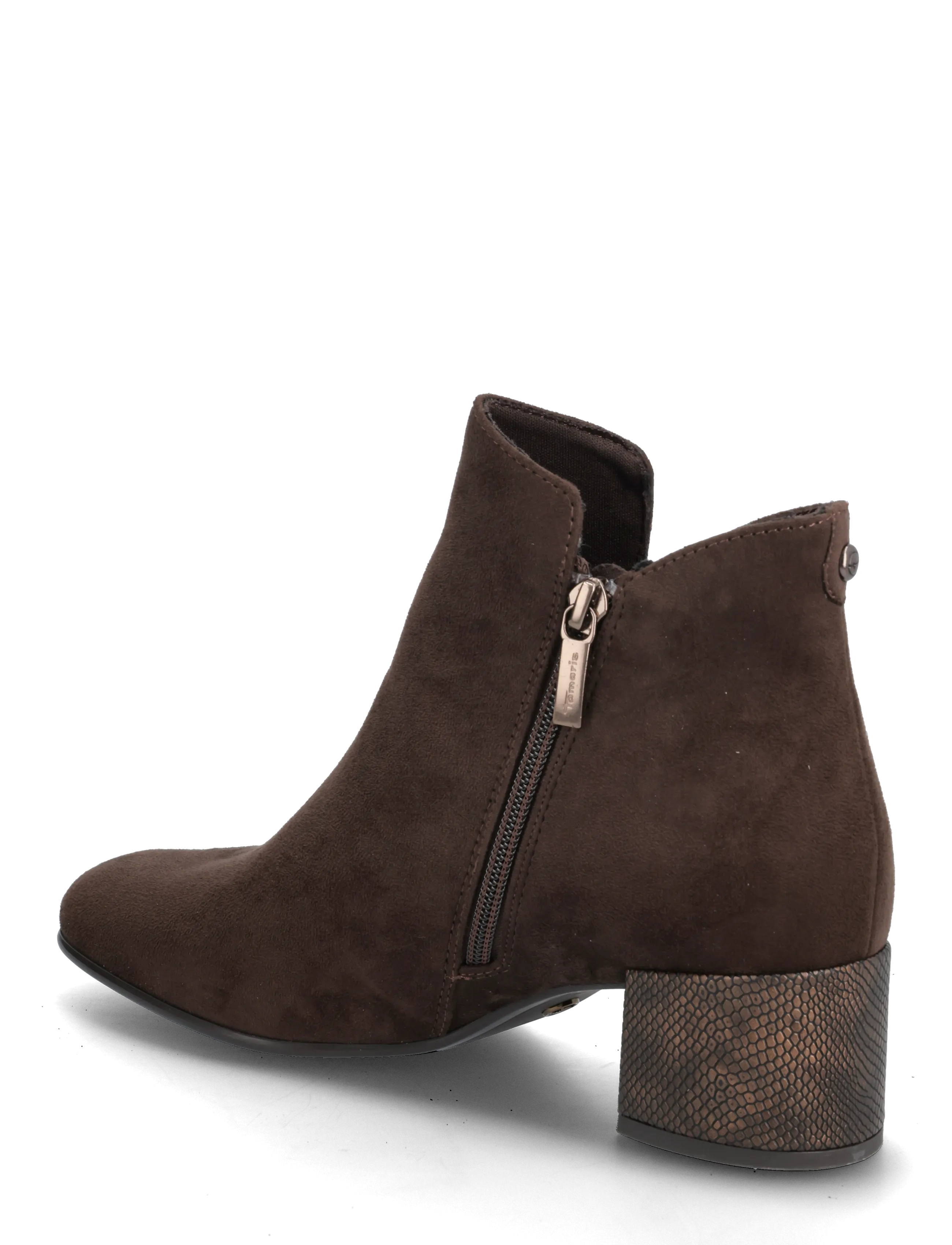 Tamaris - Women Boots - støvletter - mocca comb - 2