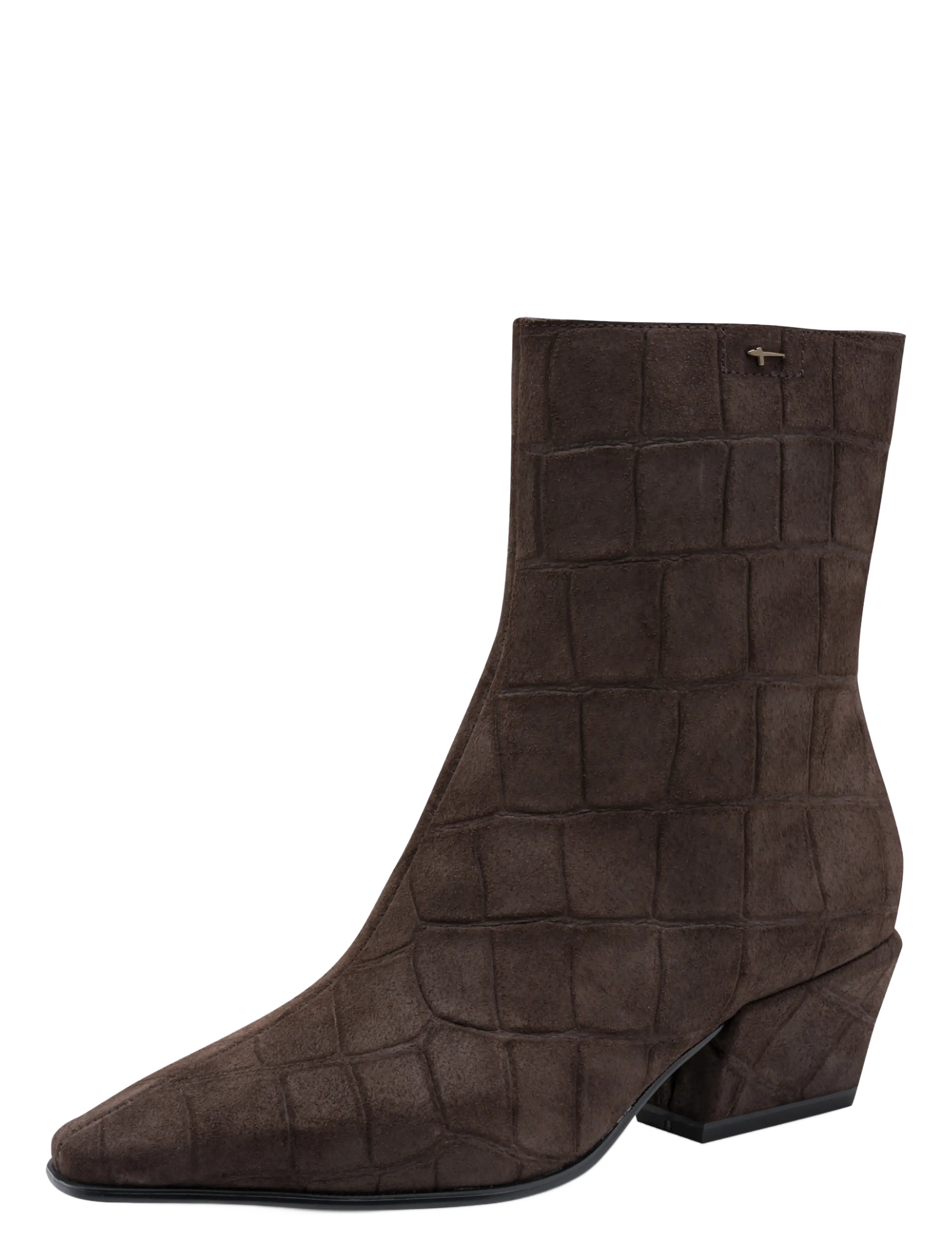 Tamaris - Women Boots - kontsaga poolsaapad - cigar structure - 0