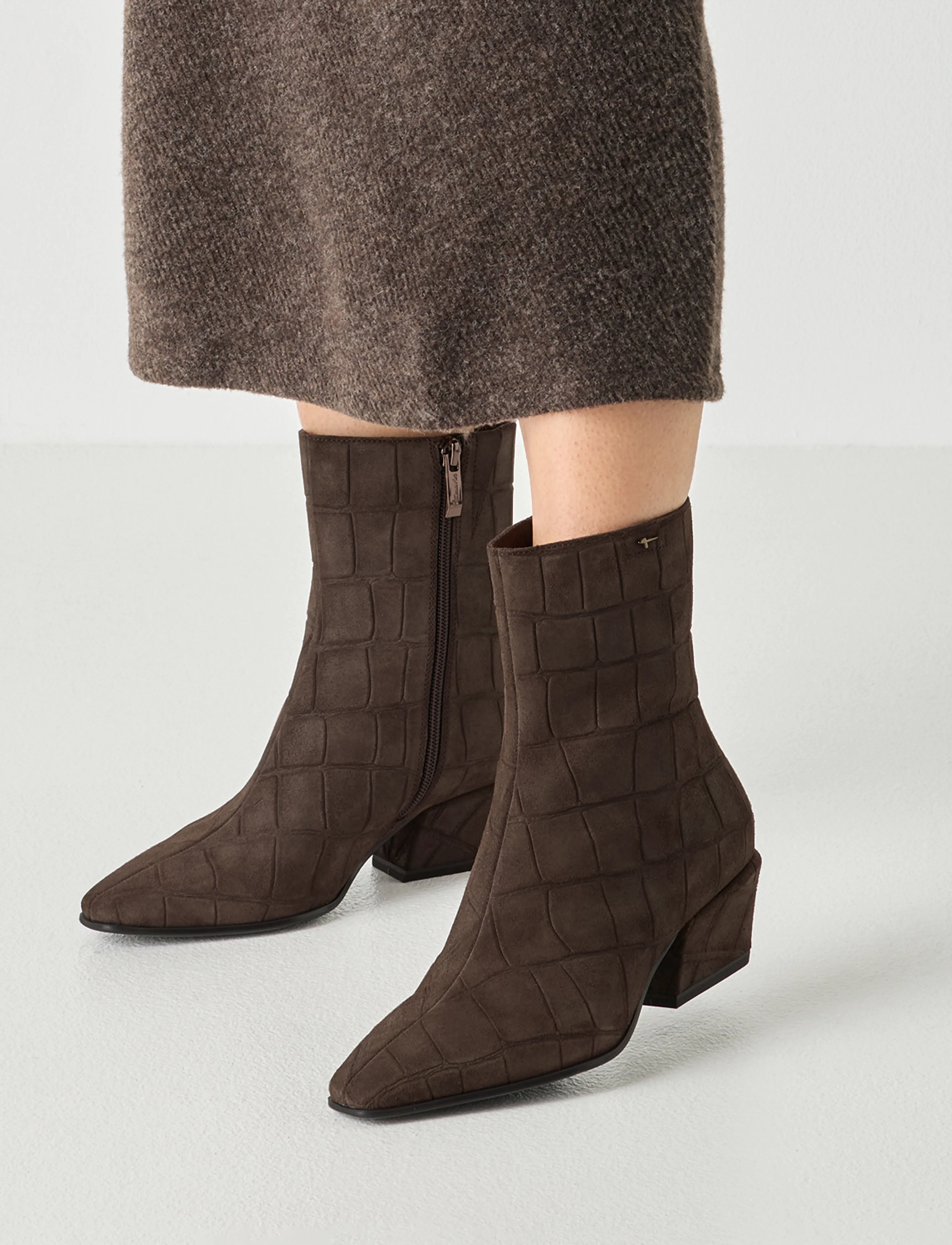 Tamaris - Women Boots - kontsaga poolsaapad - cigar structure - 4