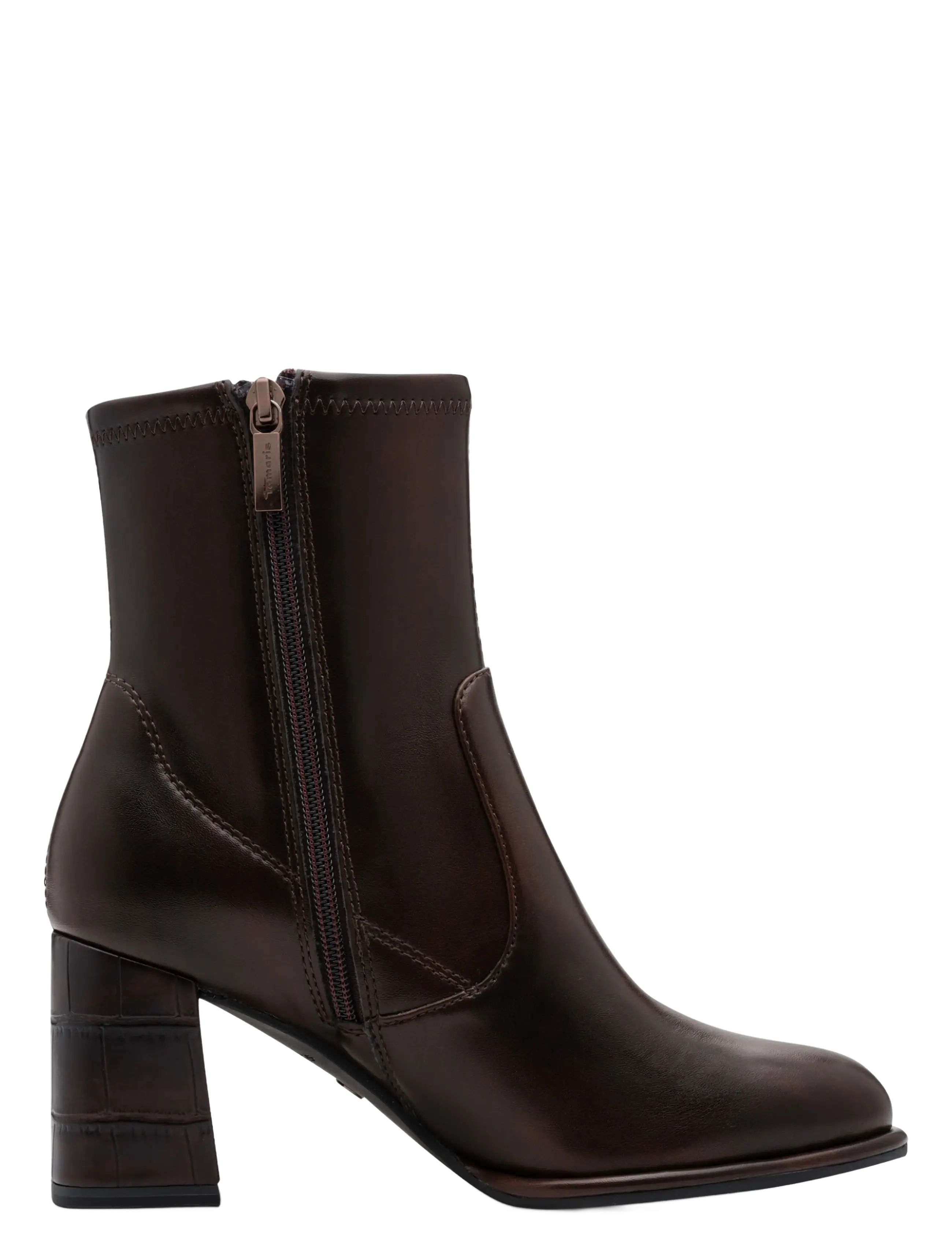 Tamaris - Women Boots - mahogany comb - 2