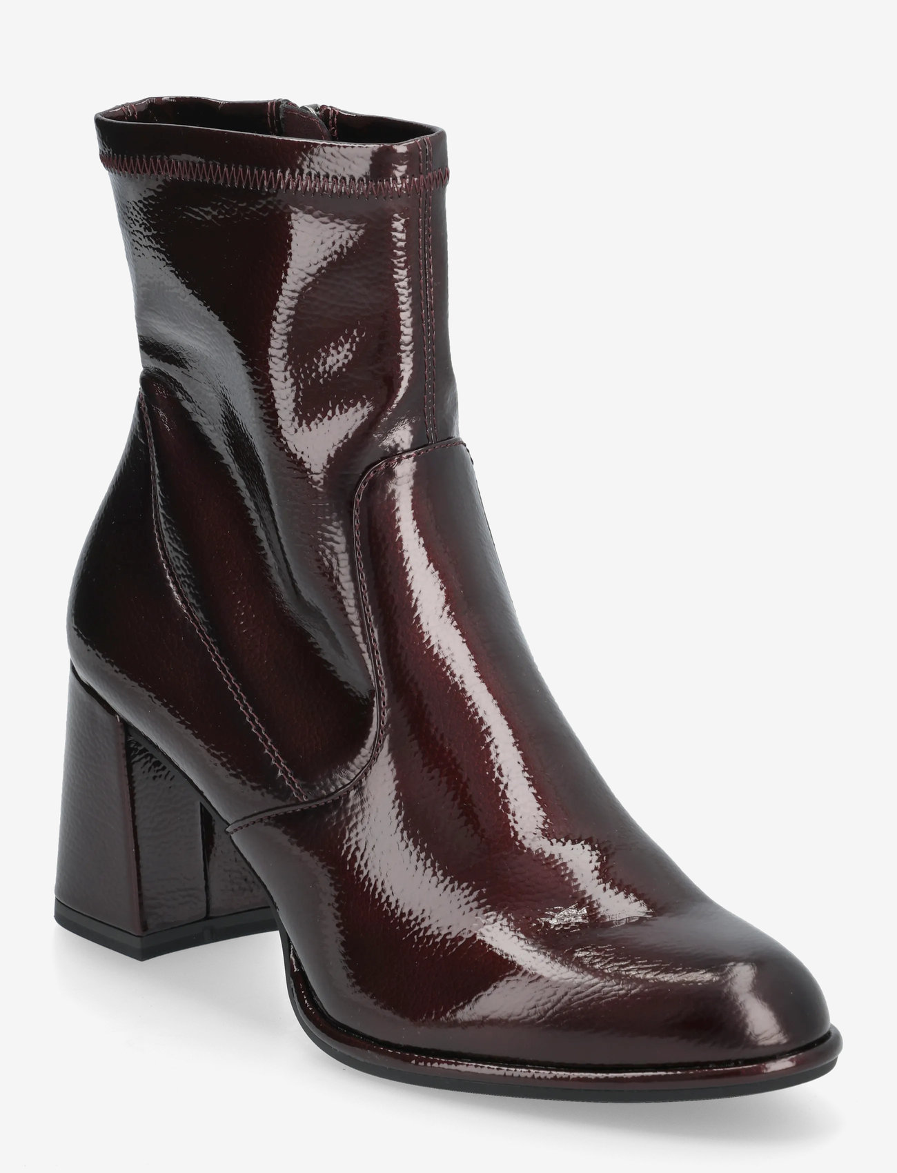 Tamaris - Women Boots - stövletter - merlot patent - 0