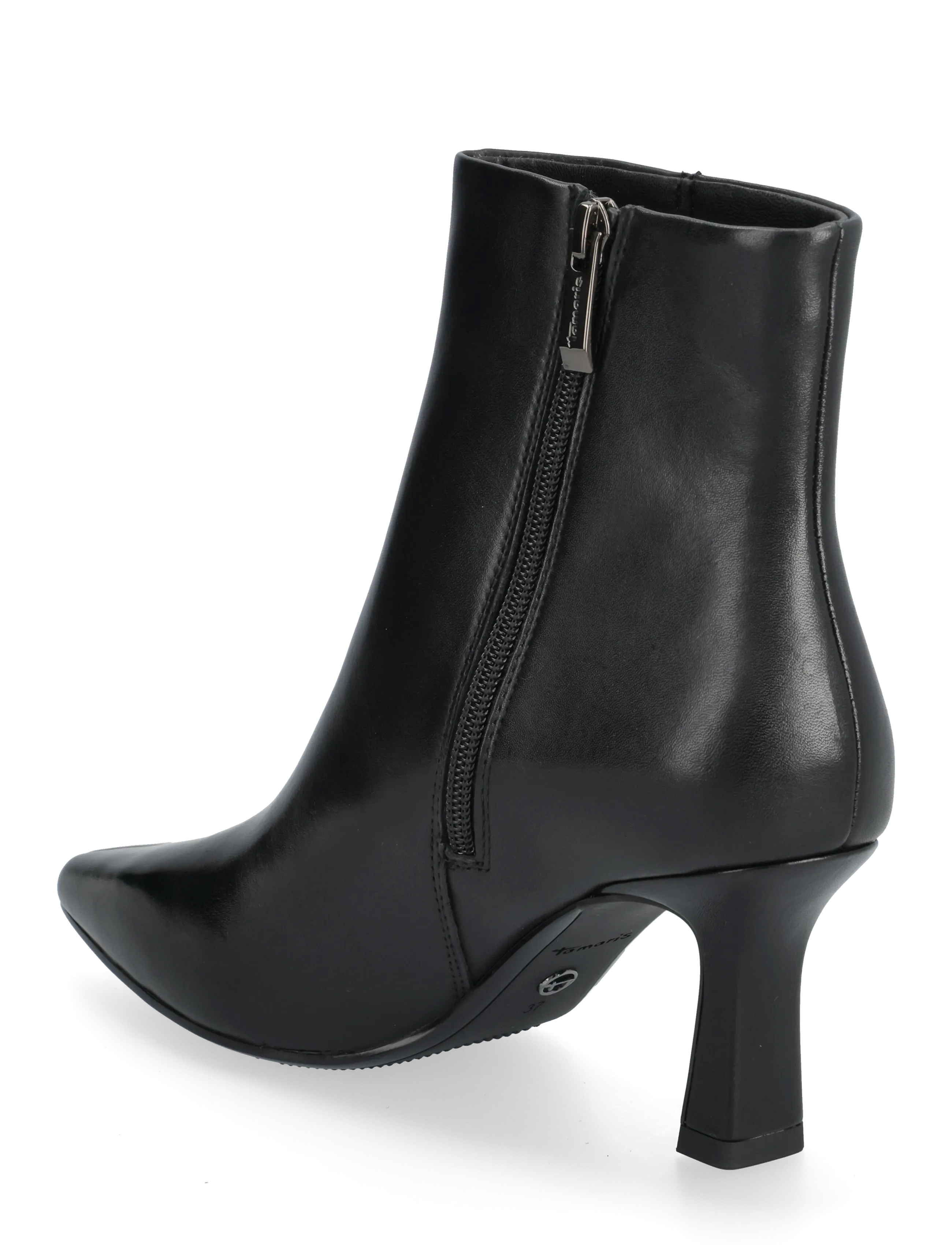 Tamaris - Women Boots - stiefeletten mit absatz - black leather - 2