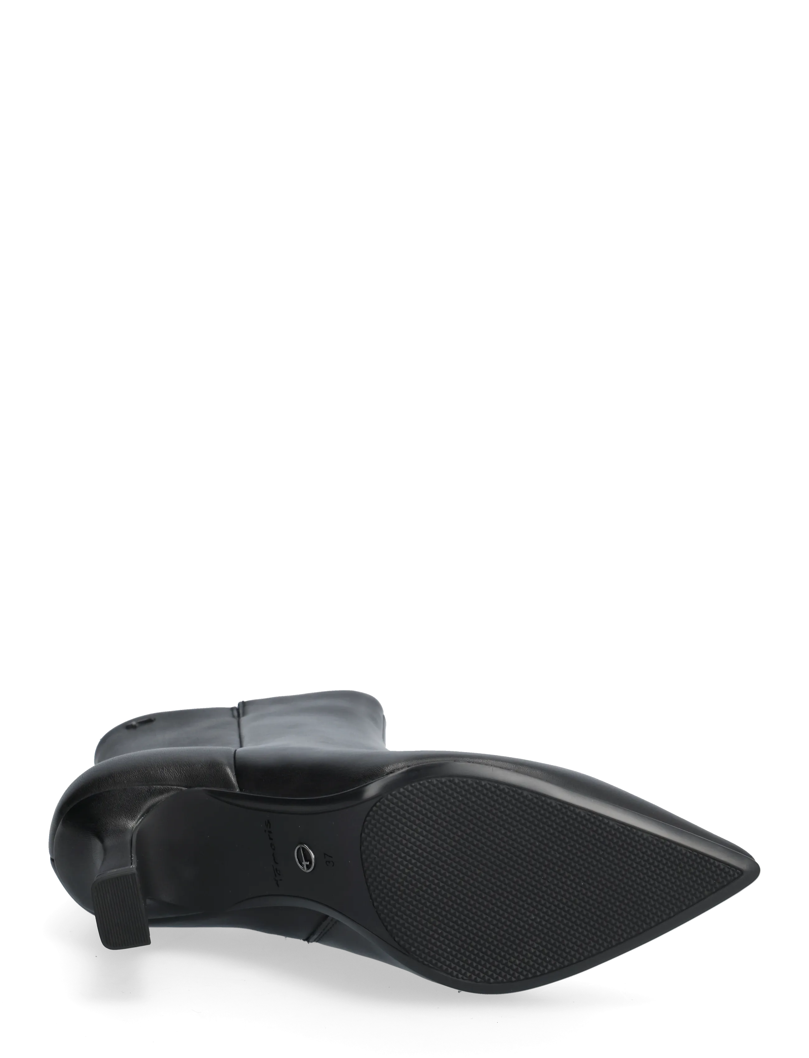 Tamaris - Women Boots - stiefeletten mit absatz - black leather - 4