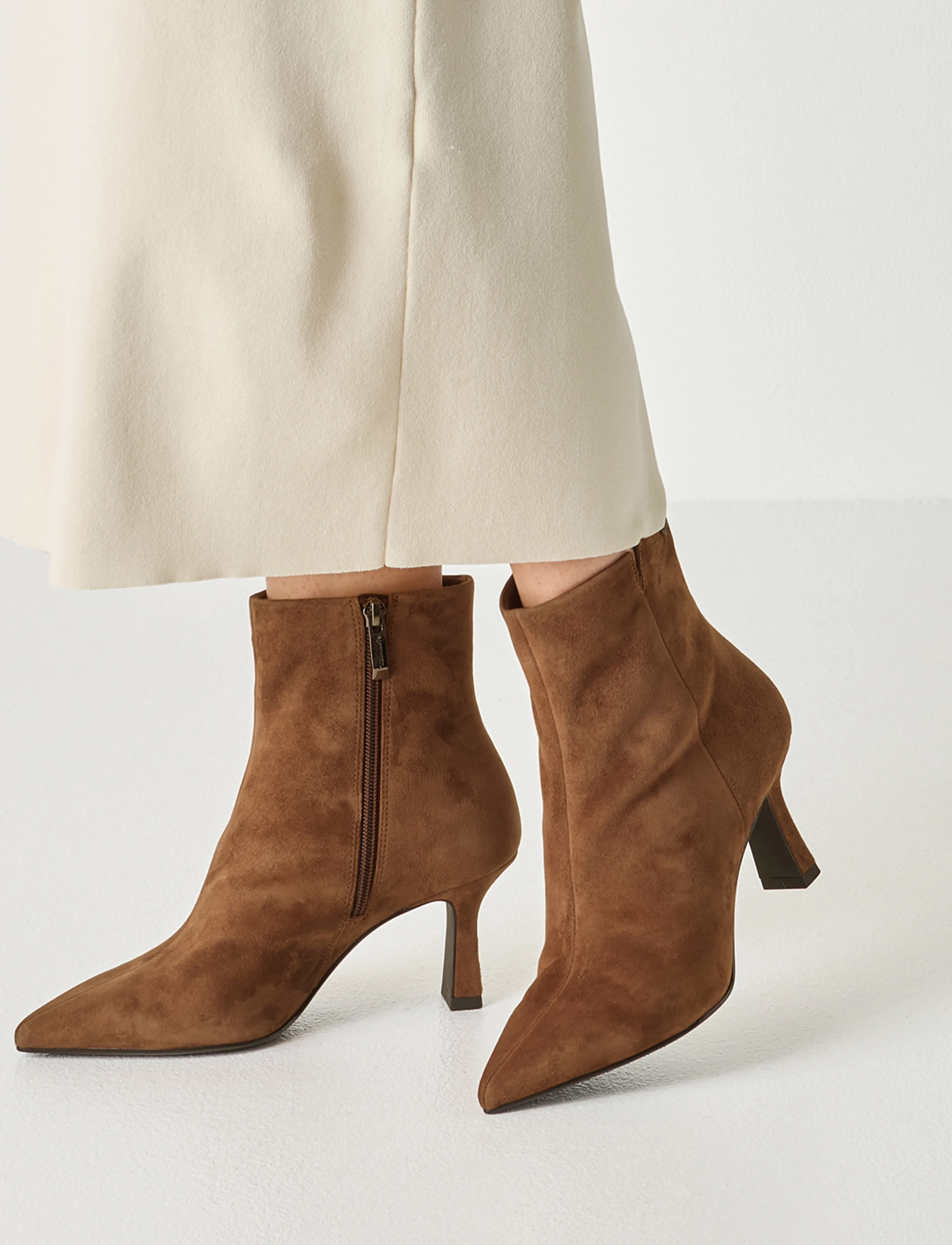 Tamaris - Women Boots - stiefeletten mit absatz - brown - 5
