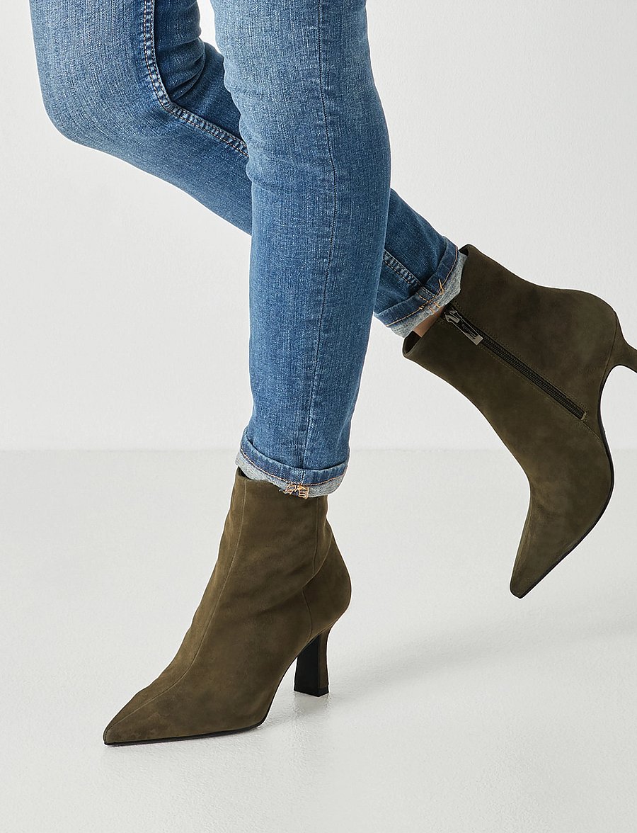 Tamaris - Women Boots - stiefeletten mit absatz - olive - 5