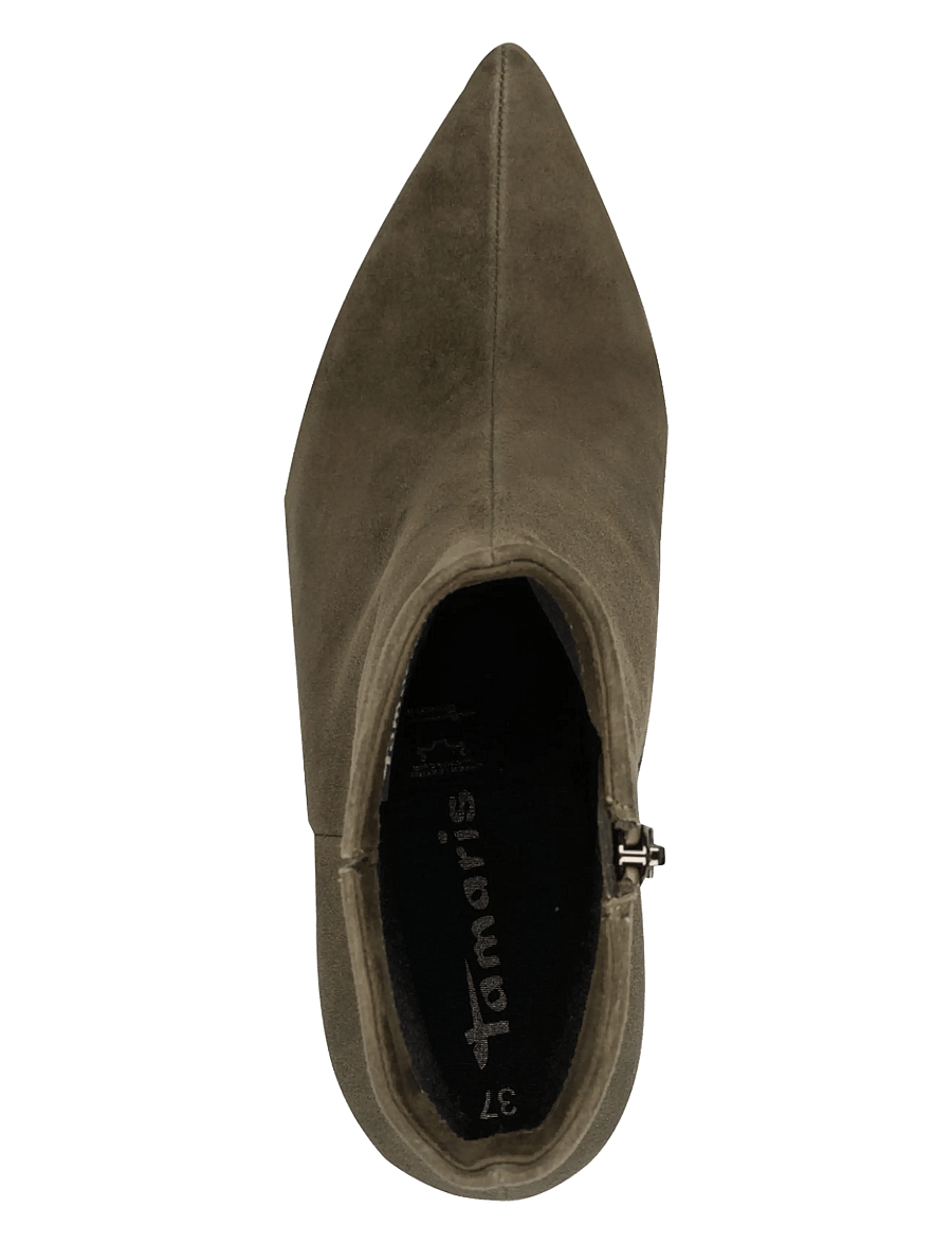 Tamaris - Women Boots - stiefeletten mit absatz - olive - 4