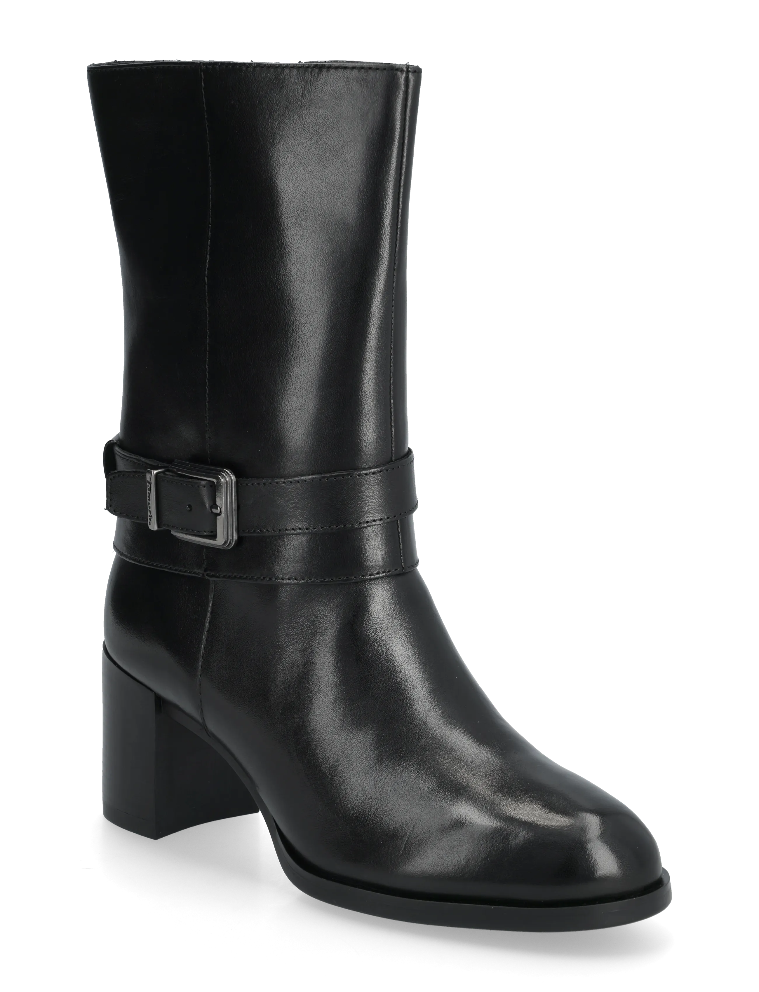 Tamaris Women Boots - Transitional Layering - BLACK LEATHER / black
