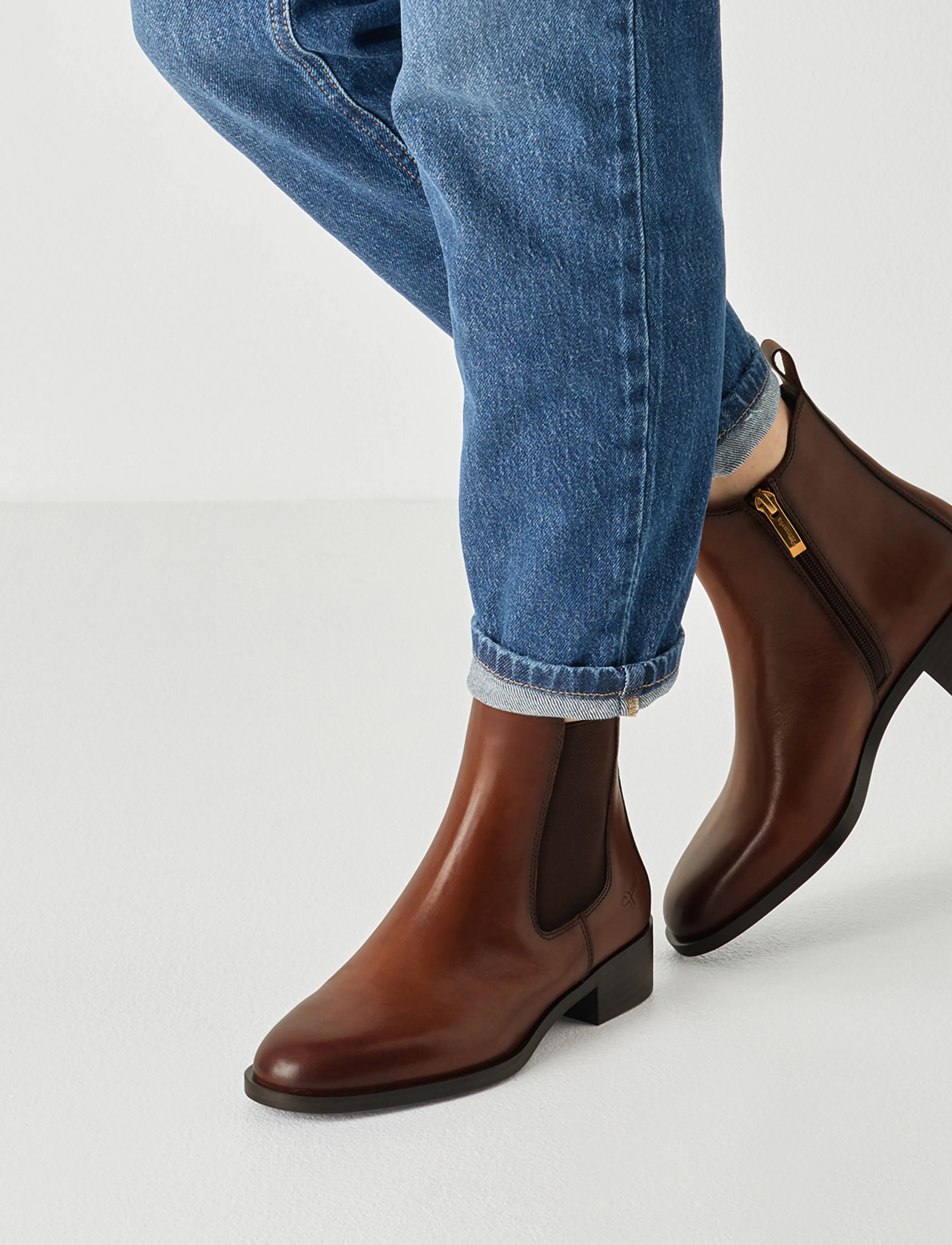 Tamaris - Women Boots - chelsea boots - cognac - 5