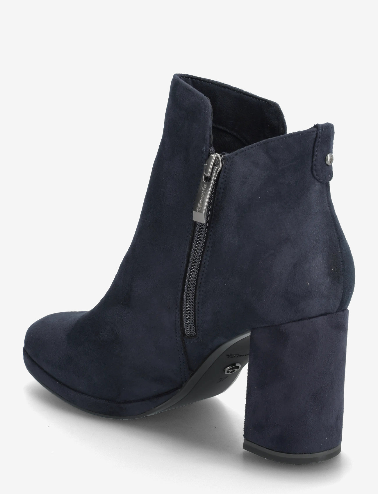 Tamaris - Women Boots - kontsaga poolsaapad - navy - 2