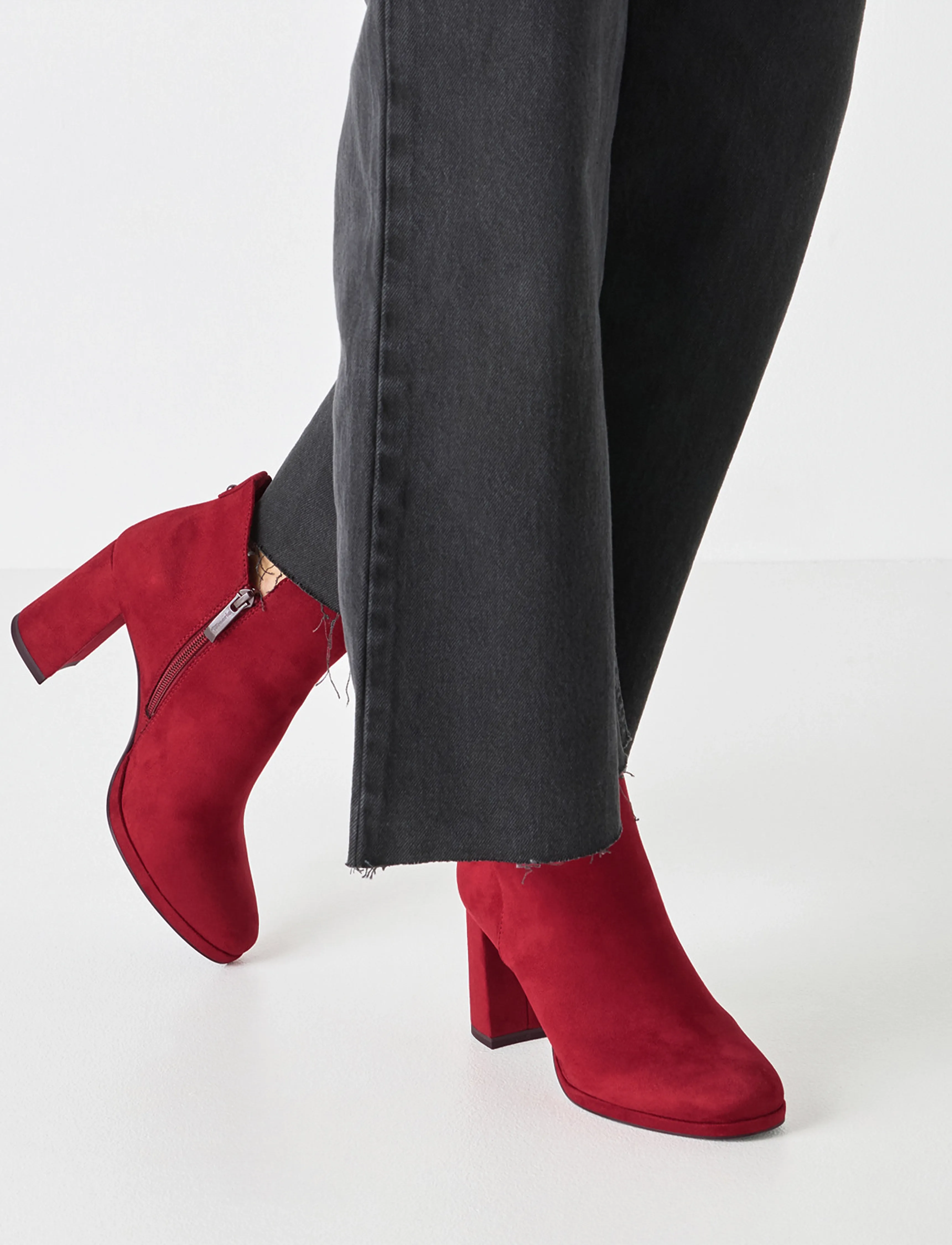 Tamaris - Women Boots - kõrge konts - red - 5