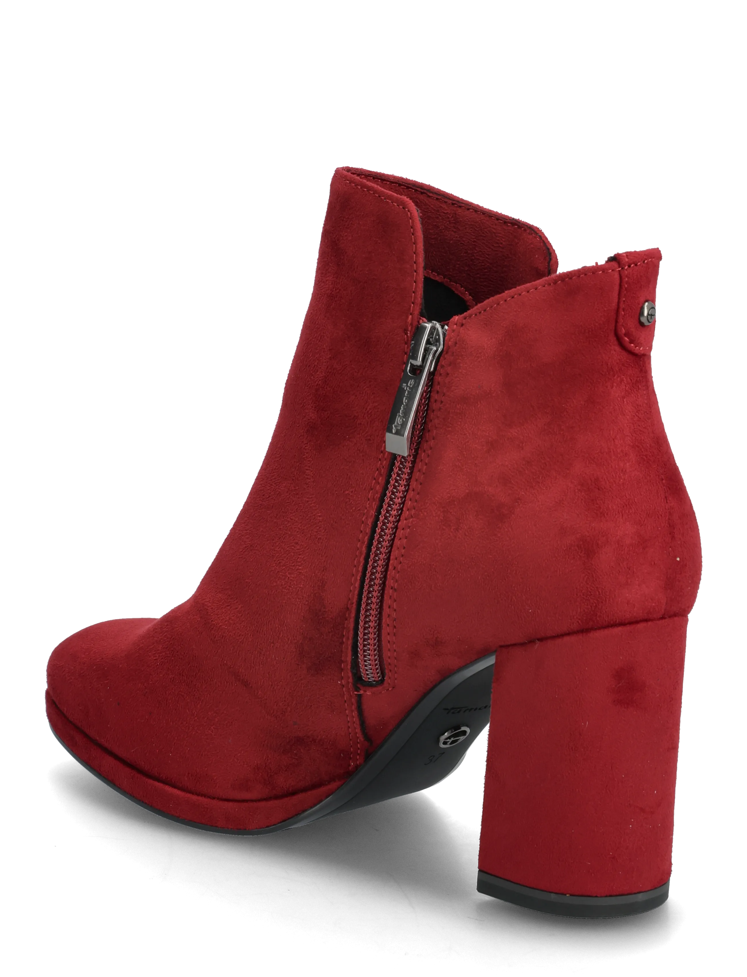 Tamaris - Women Boots - korolliset nilkkurit - red - 2