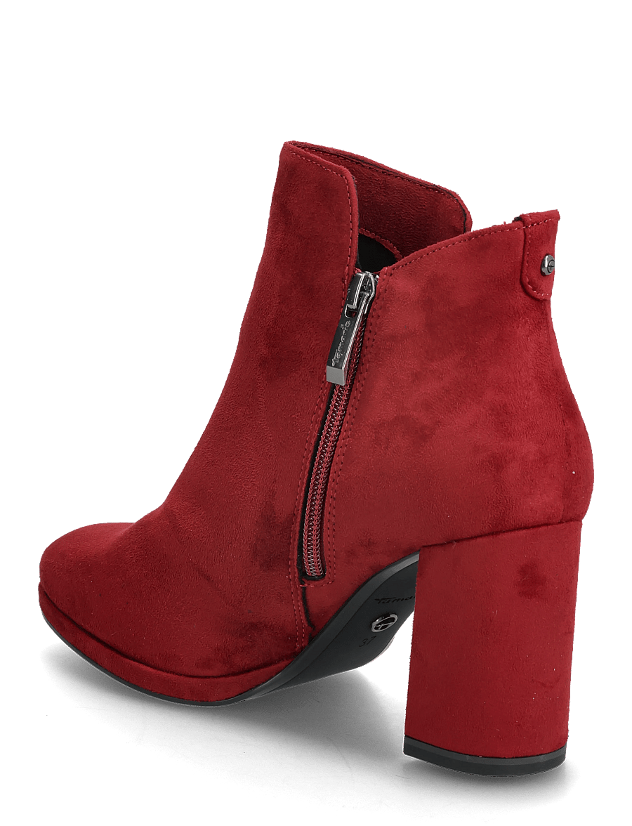 Tamaris - Women Boots - korolliset nilkkurit - red - 2