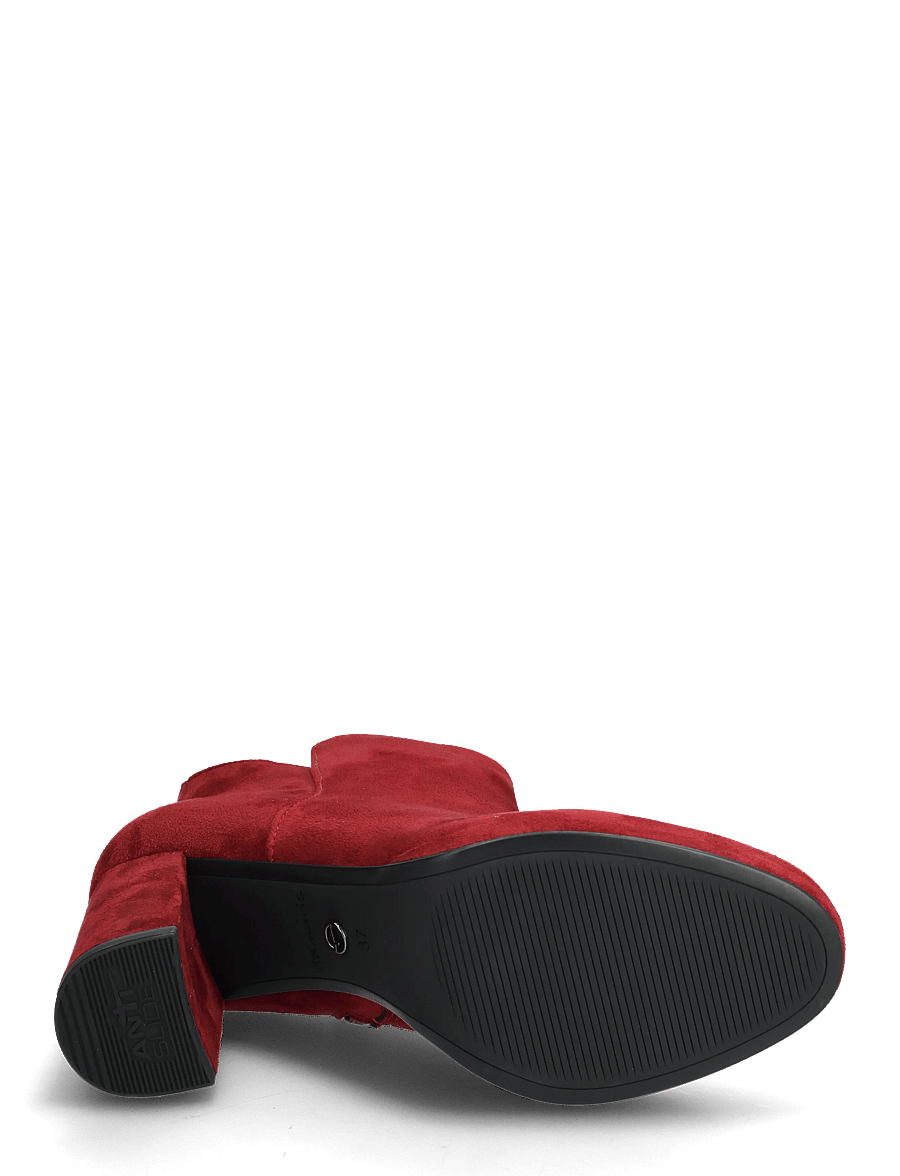 Tamaris - Women Boots - korolliset nilkkurit - red - 4