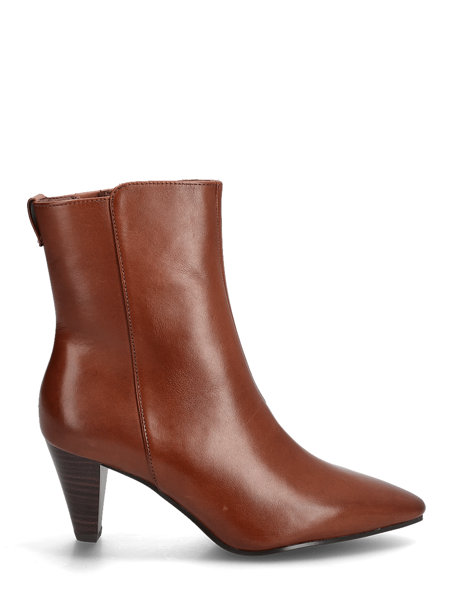 Tamaris - Women Boots - enkellaarsjes met hak - cognac - 1