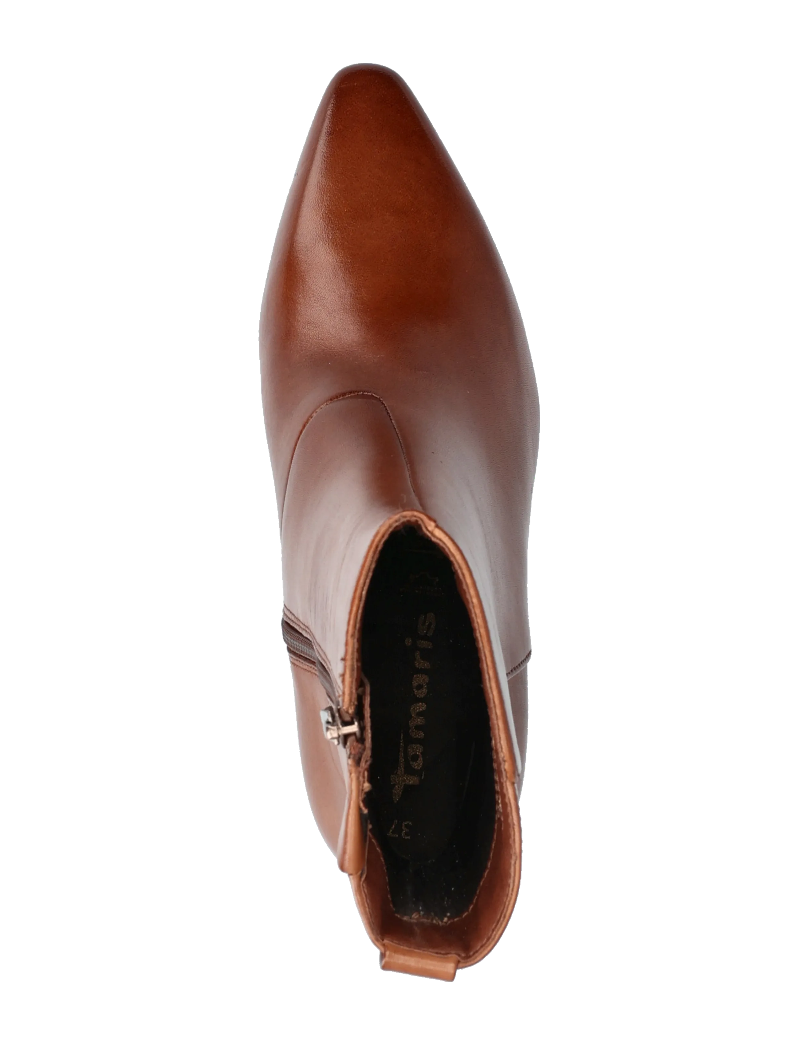 Tamaris - Women Boots - enkellaarsjes met hak - cognac - 3