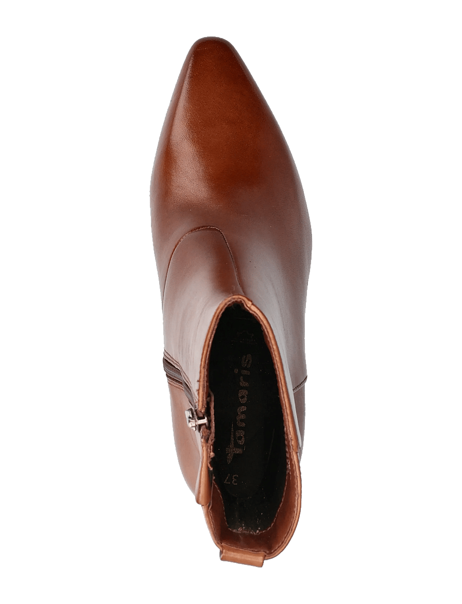 Tamaris - Women Boots - enkellaarsjes met hak - cognac - 3
