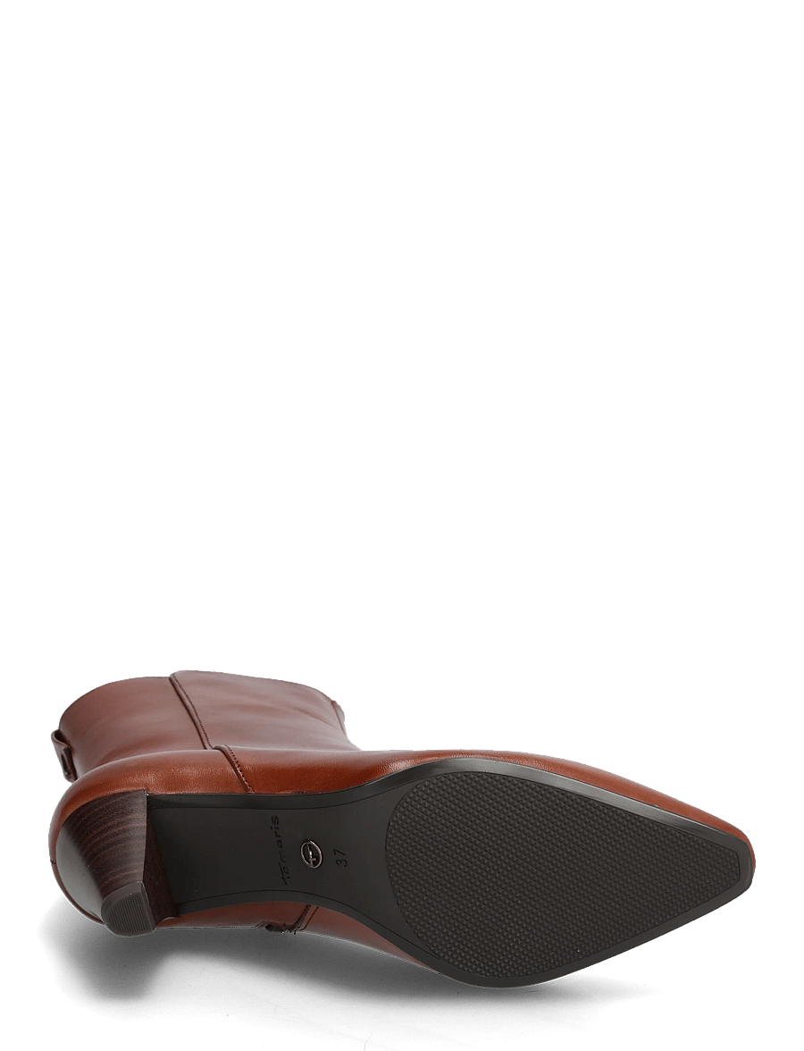 Tamaris - Women Boots - enkellaarsjes met hak - cognac - 4