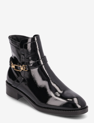 Tamaris - Women Boots - flate ankelstøvletter - black patent - 0