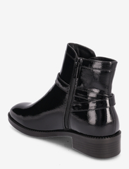 Tamaris - Women Boots - puszābaki bez papēža - black patent - 2