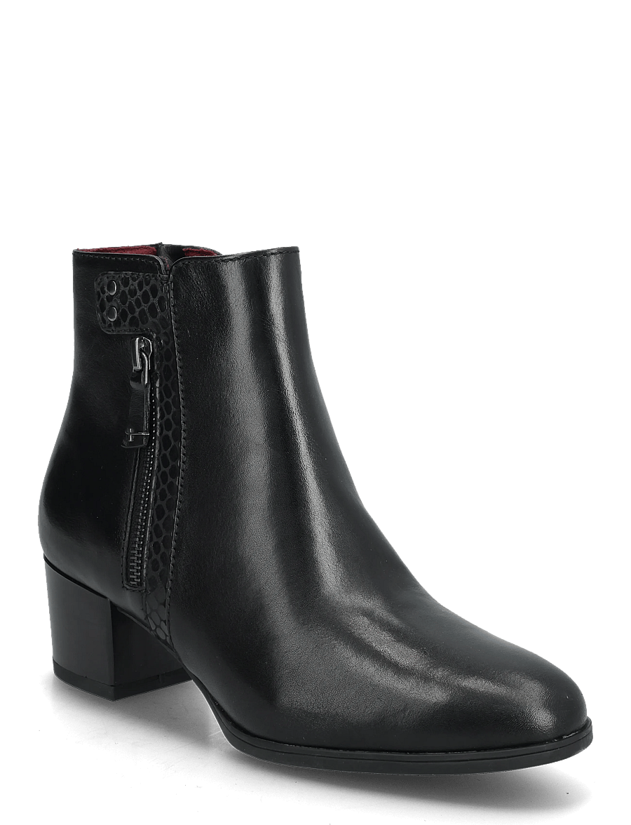 Tamaris - Women Boots - kontsaga poolsaapad - black - 0