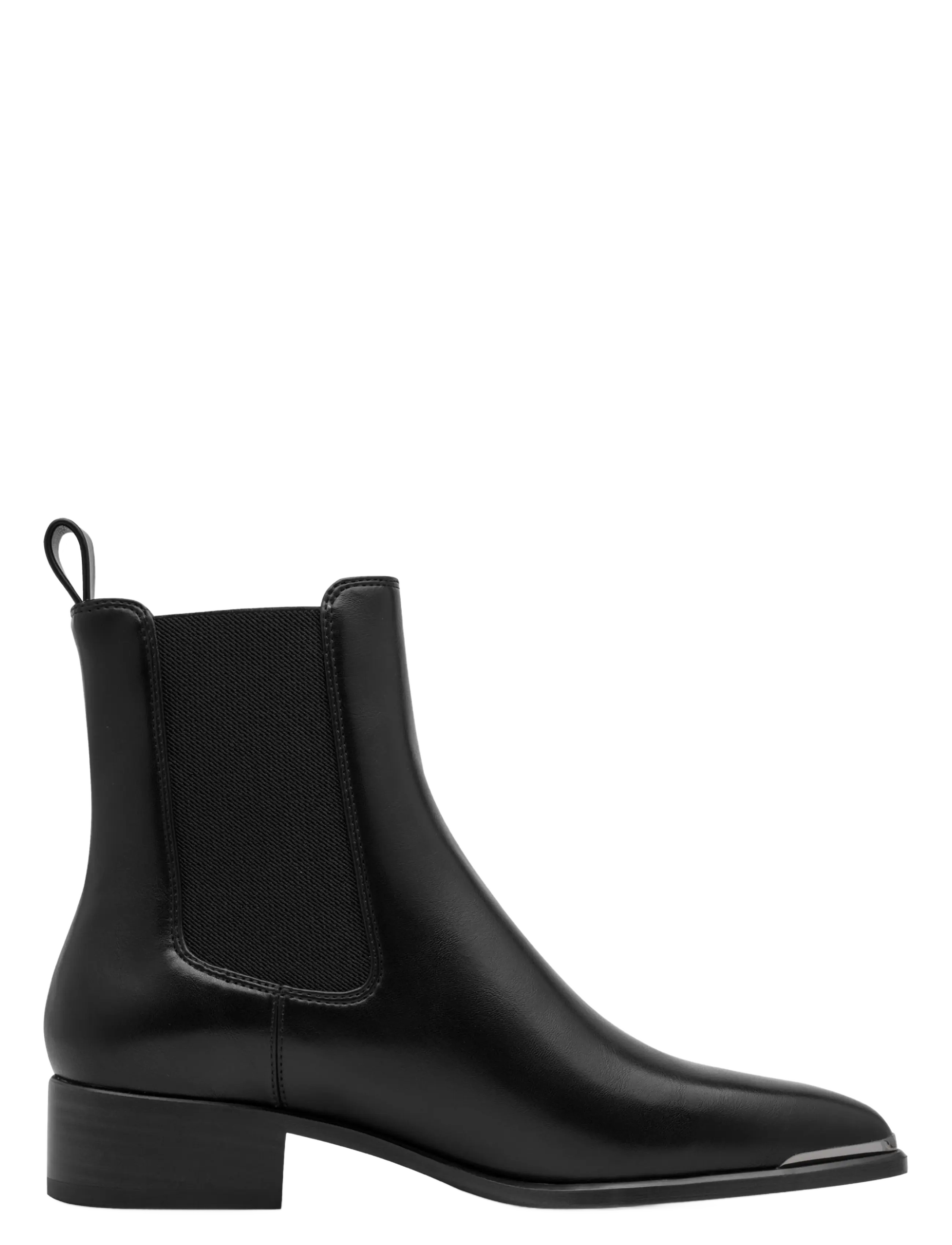 Tamaris - Women Boots - kontsaga poolsaapad - black matt - 2