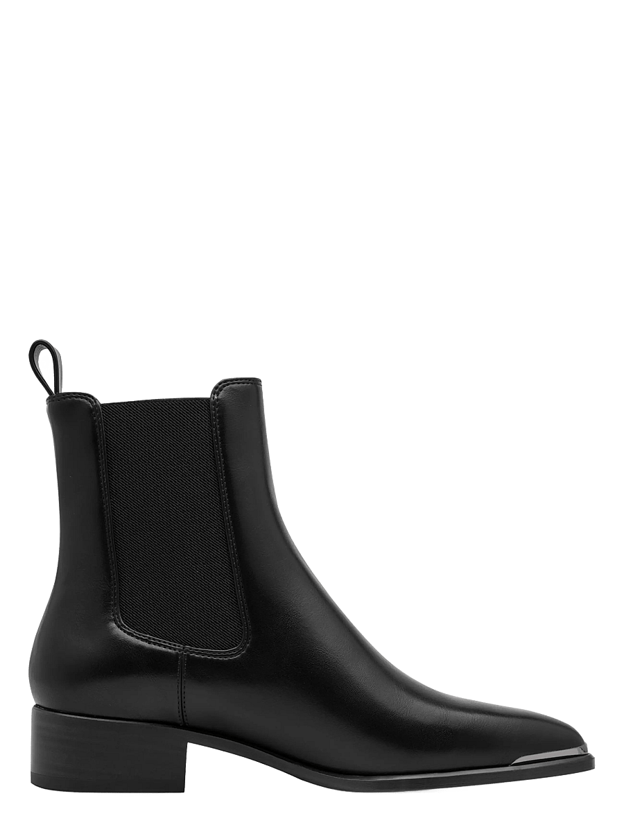 Tamaris - Women Boots - kontsaga poolsaapad - black matt - 2