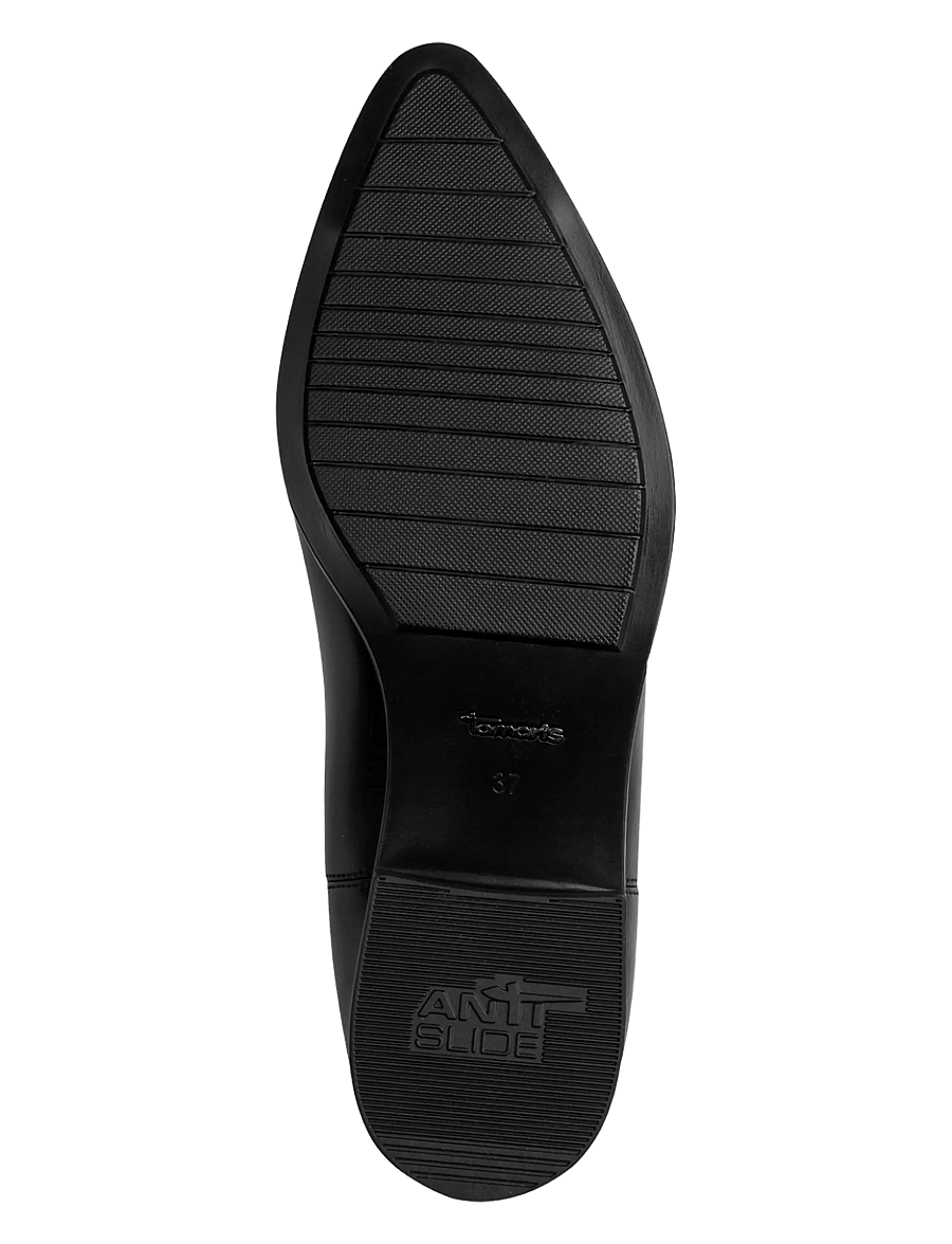 Tamaris - Women Boots - kontsaga poolsaapad - black matt - 3