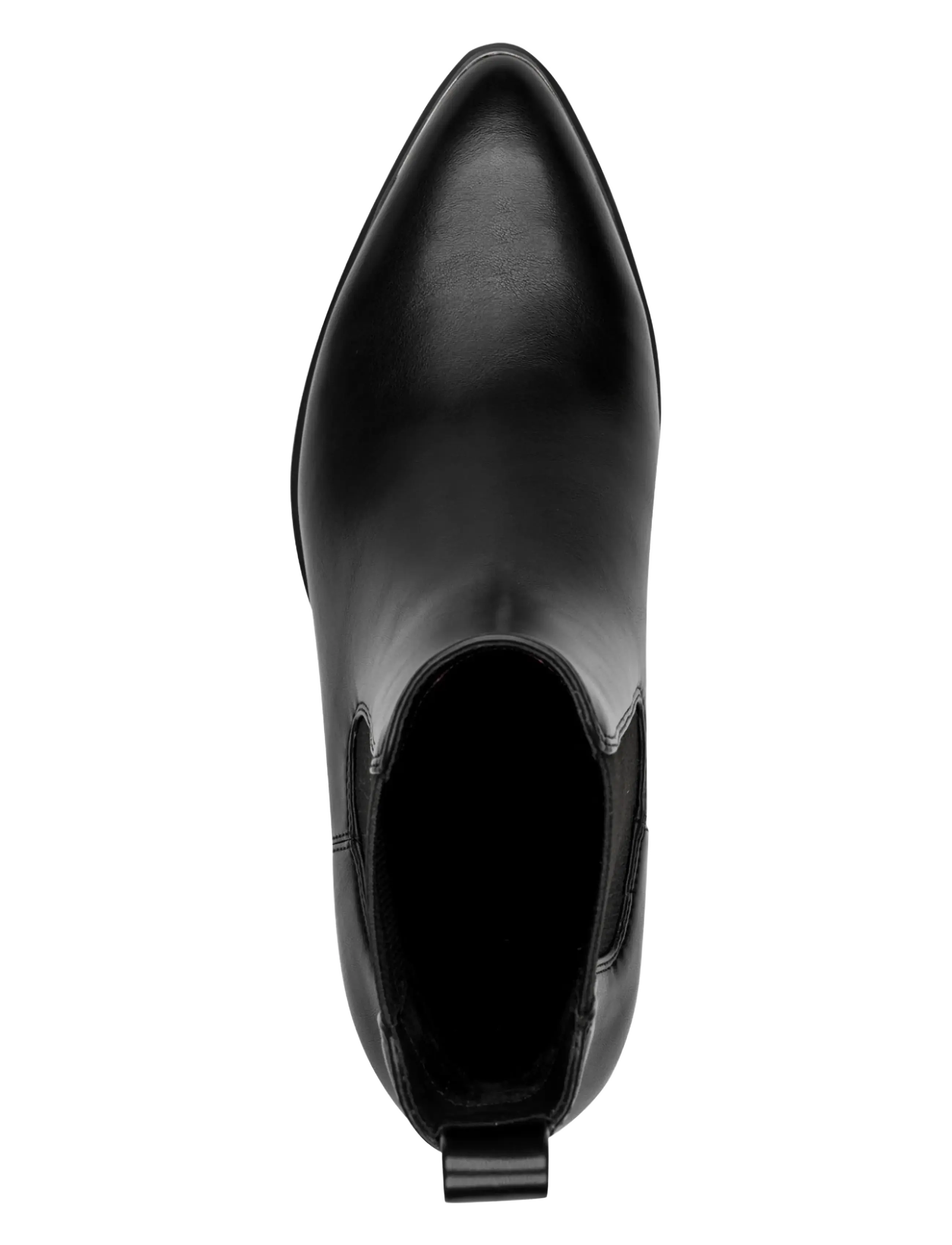Tamaris - Women Boots - kontsaga poolsaapad - black matt - 4