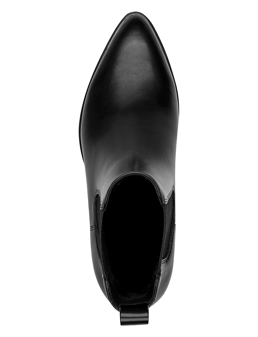 Tamaris - Women Boots - kontsaga poolsaapad - black matt - 4