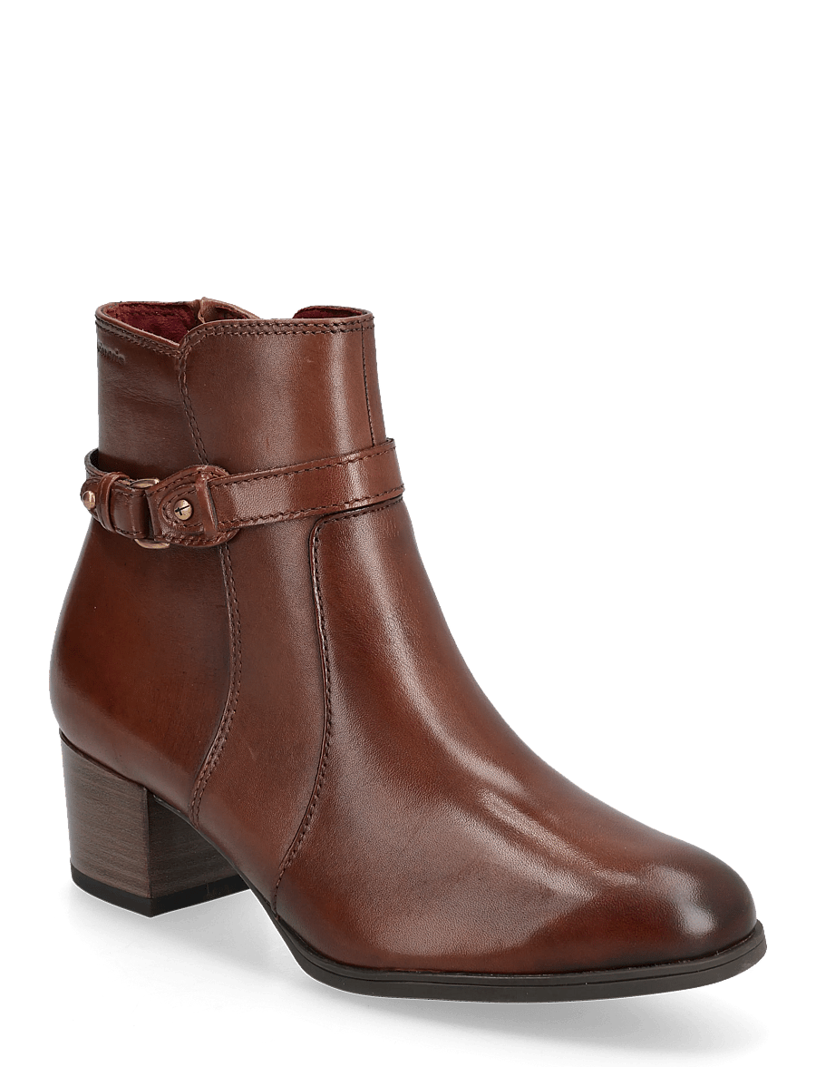 Tamaris - Women Boots - stiefeletten mit absatz - cognac - 0
