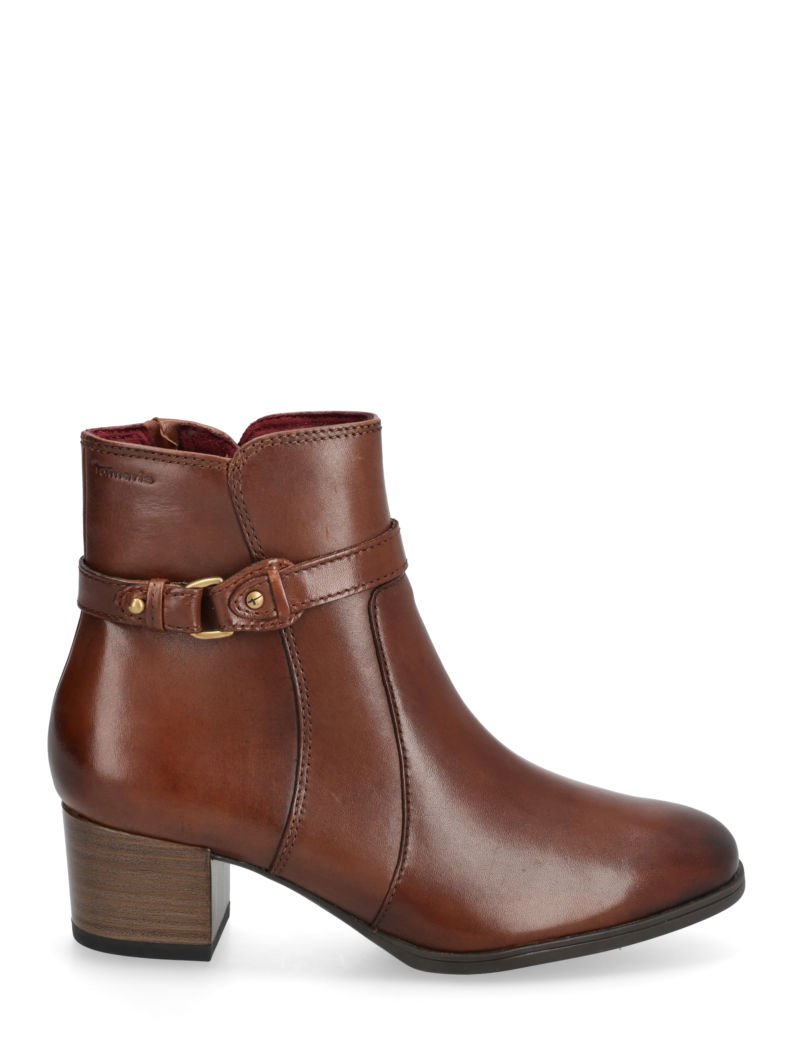 Tamaris - Women Boots - korolliset nilkkurit - cognac - 1