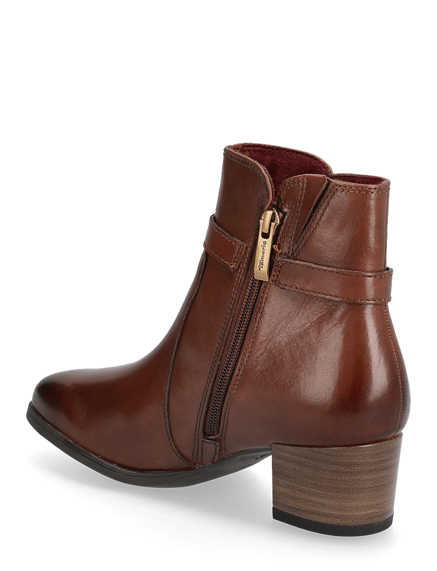 Tamaris - Women Boots - stiefeletten mit absatz - cognac - 2