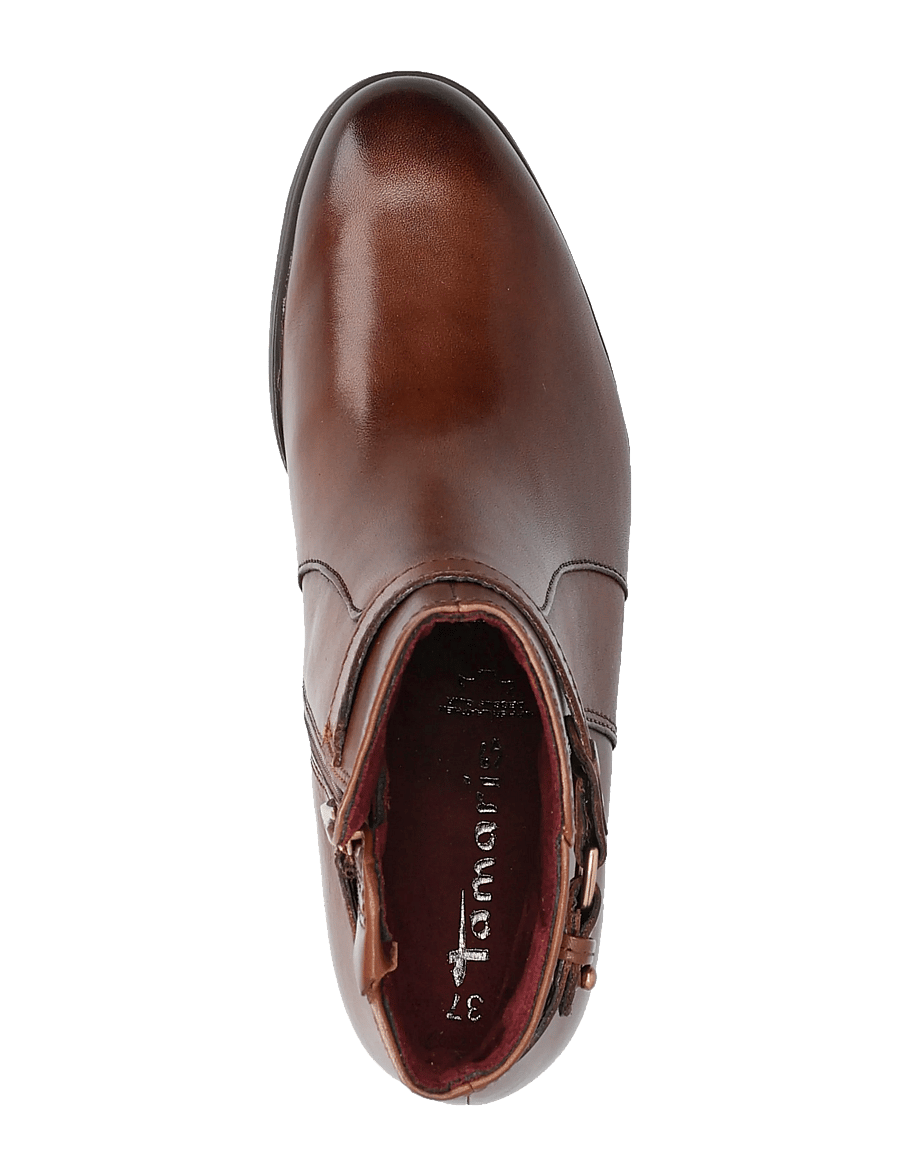 Tamaris - Women Boots - stiefeletten mit absatz - cognac - 3