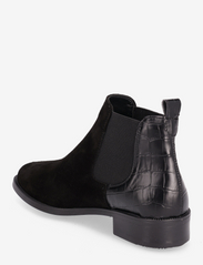 Tamaris - Women Boots - tasapohjaiset nilkkurit - blk sued./str. - 2