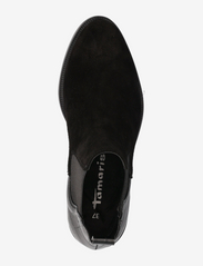 Tamaris - Women Boots - platta ankelboots - blk sued./str. - 3