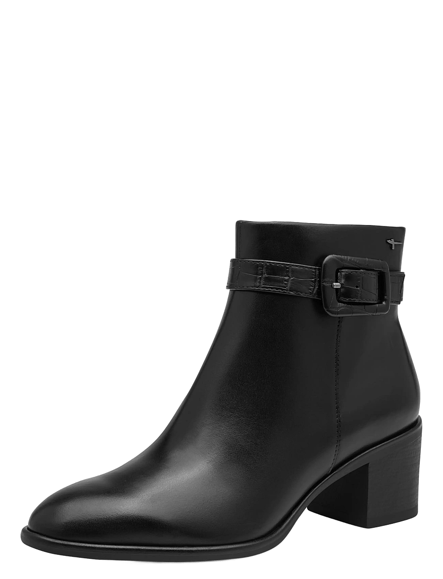 Tamaris - Women Boots - black leather - 0
