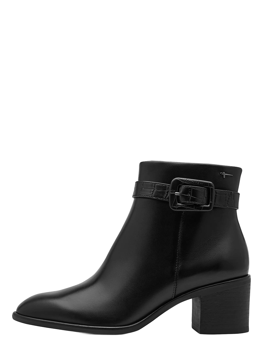 Tamaris - Women Boots - black leather - 1