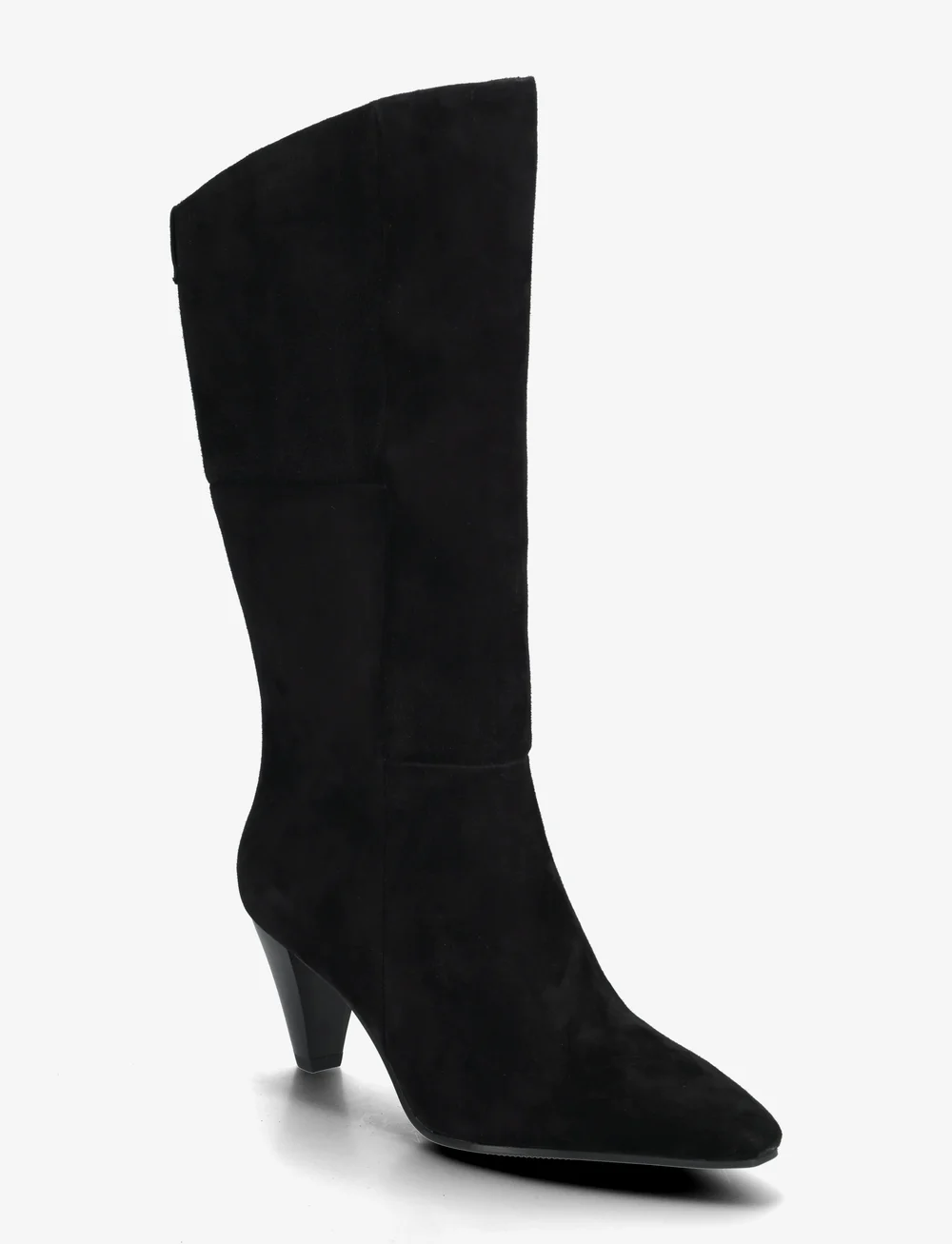 Tamaris - Women Boots - knähöga stövlar - black suede - 0