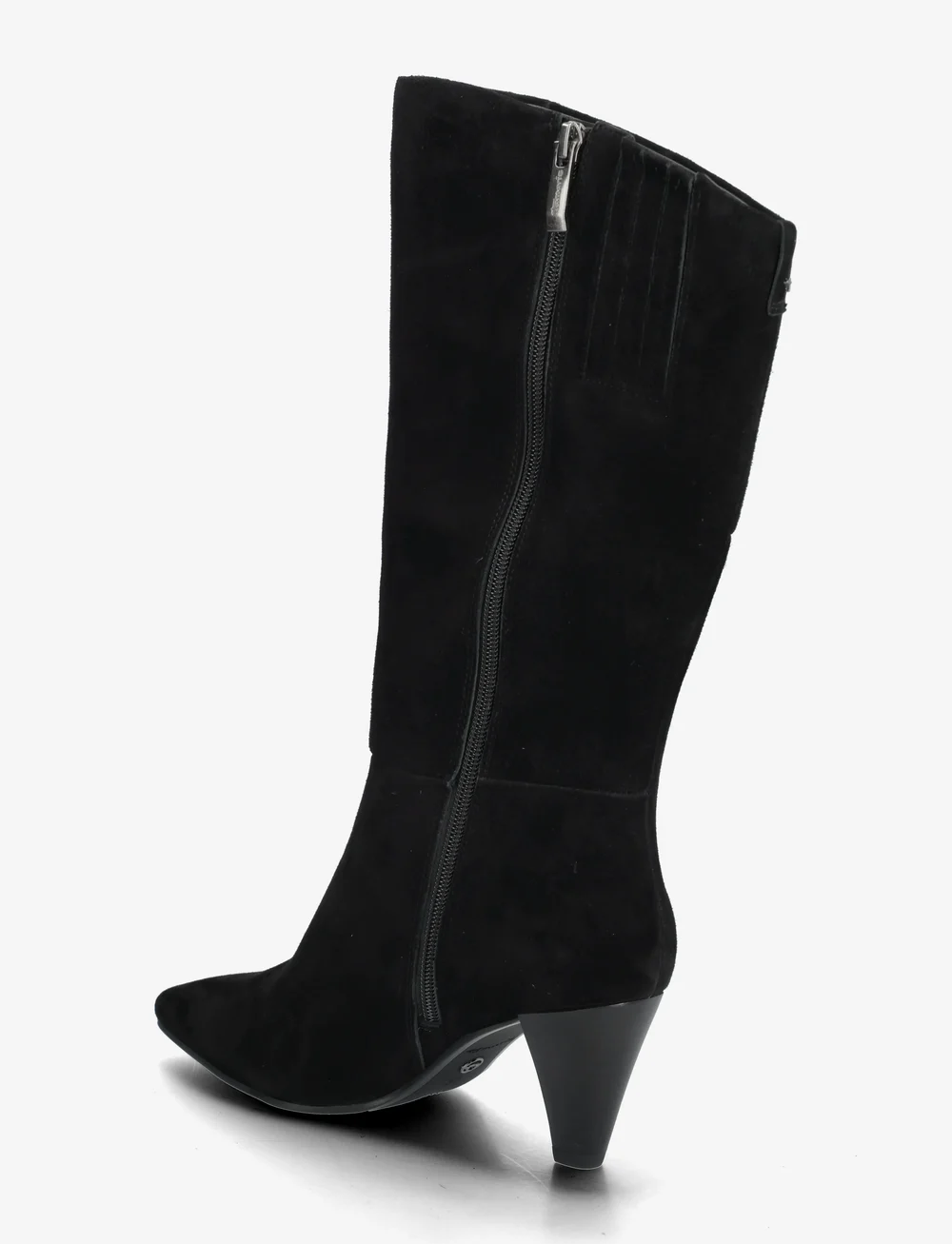 Tamaris - Women Boots - knähöga stövlar - black suede - 2