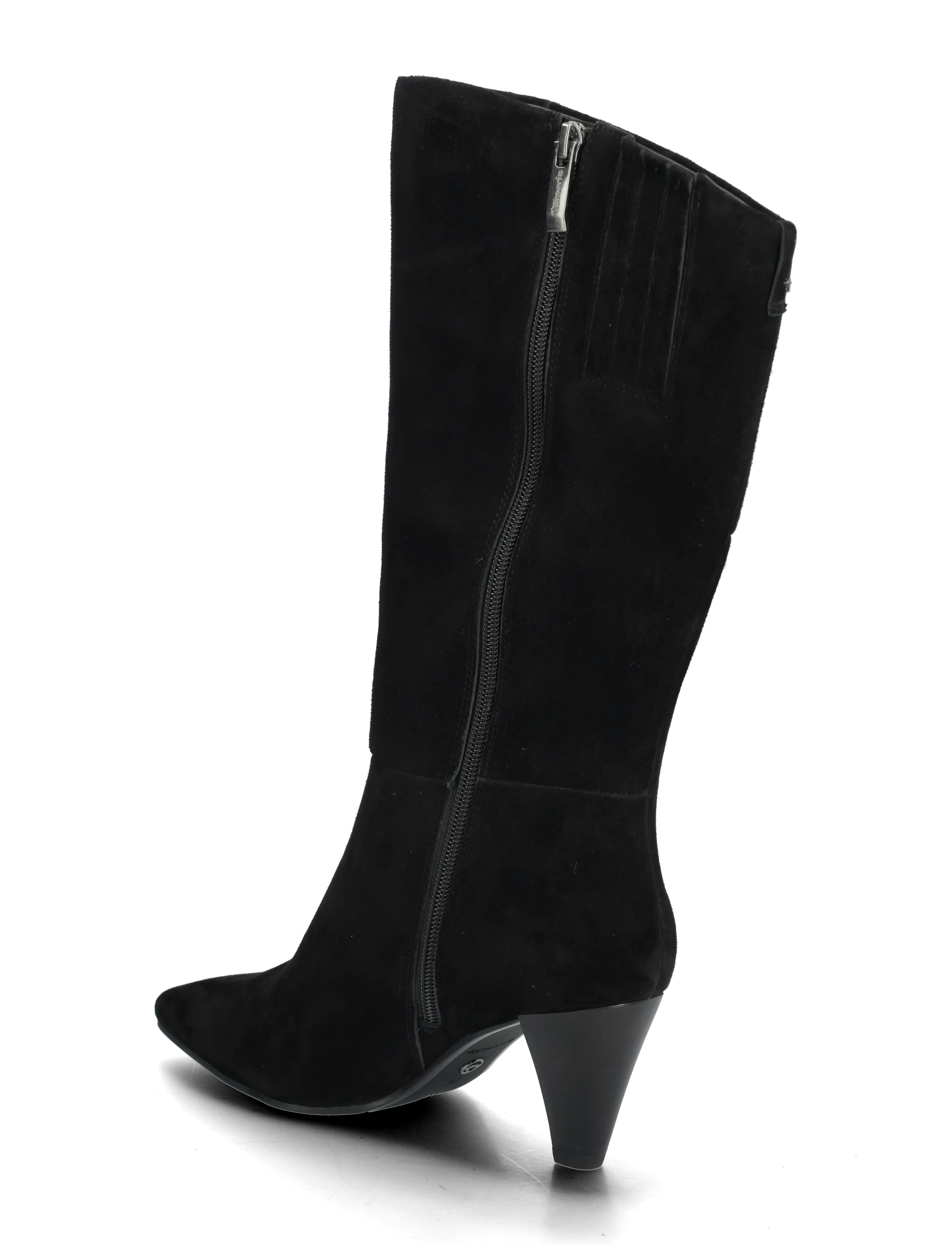 Tamaris - Women Boots - knähöga stövlar - black suede - 2