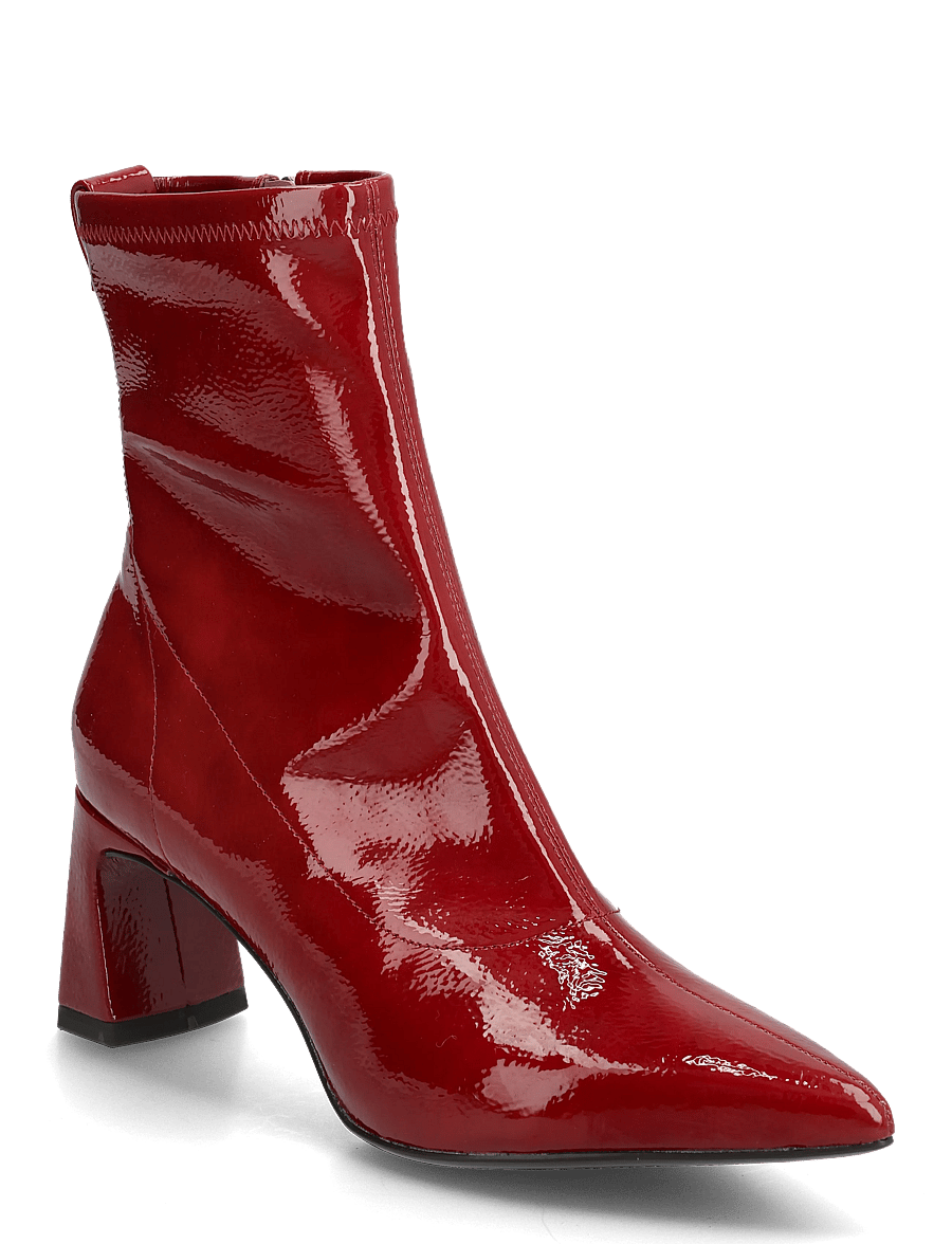 Tamaris - Women Boots - stiefeletten mit absatz - red - 0