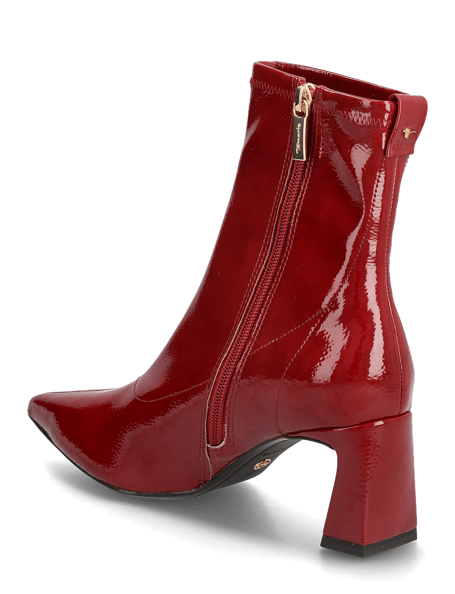 Tamaris - Women Boots - stiefeletten mit absatz - red - 2