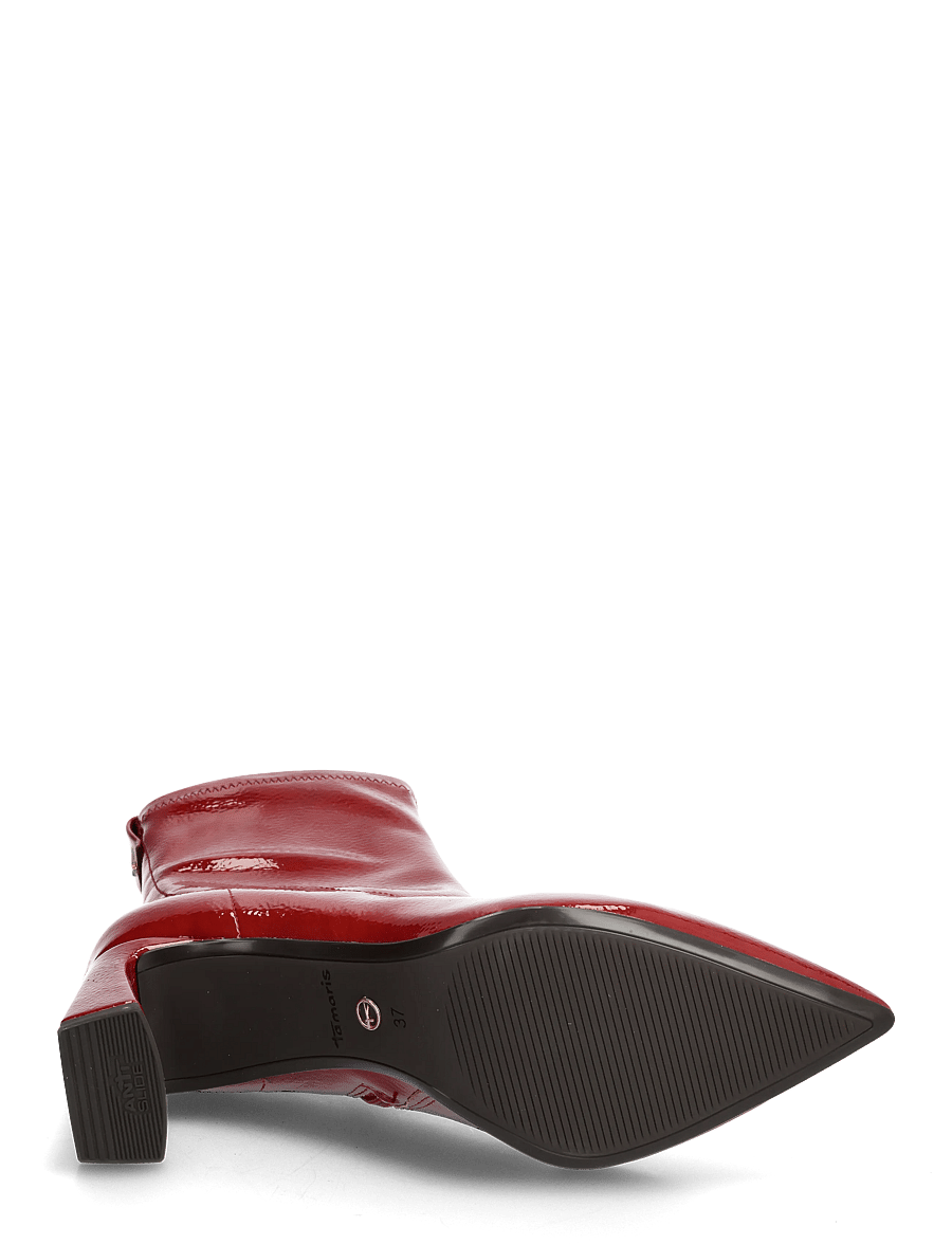 Tamaris - Women Boots - stiefeletten mit absatz - red - 4