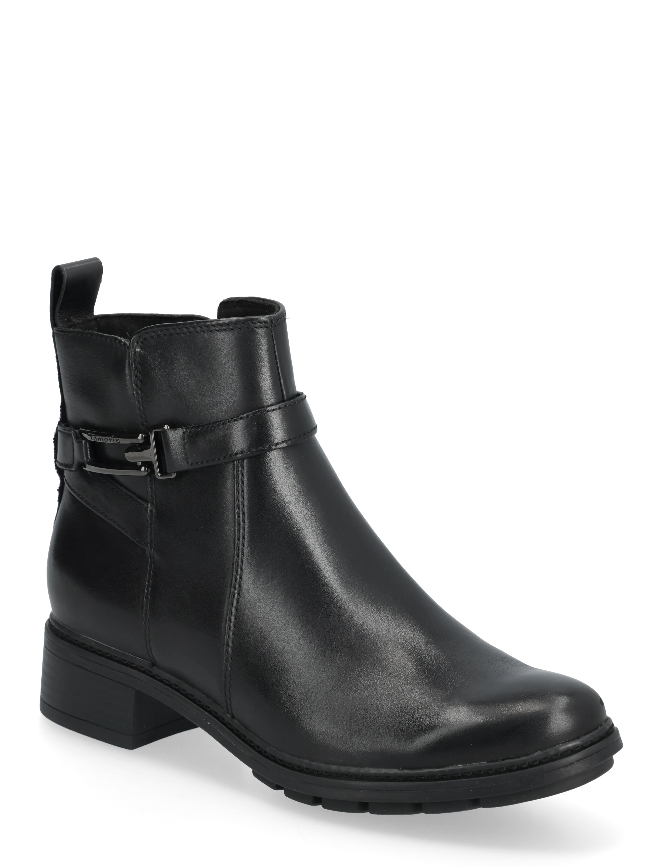 Tamaris Women Boots, 40, Ankle Schwarz - Boots With Heel, Frauen