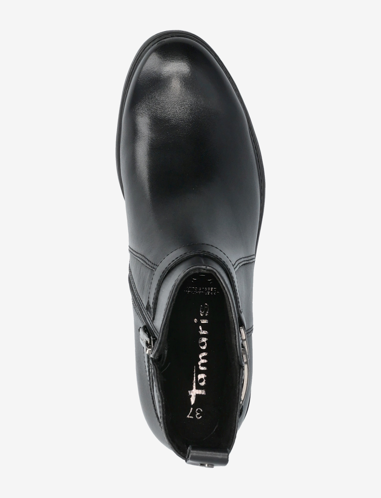 Tamaris - Women Boots - stiefeletten mit absatz - black leather - 3